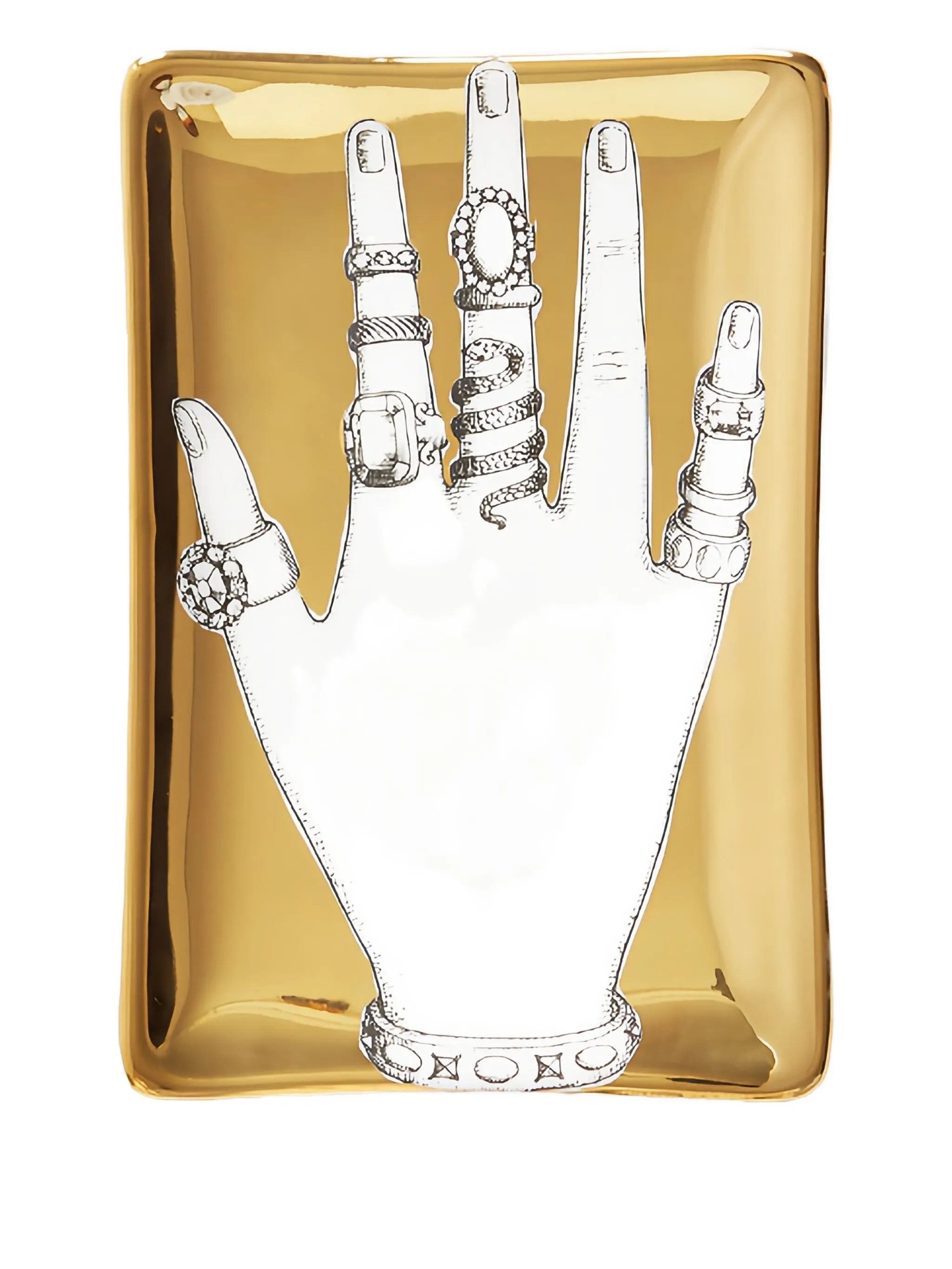 Mano con Anelli ashtray
