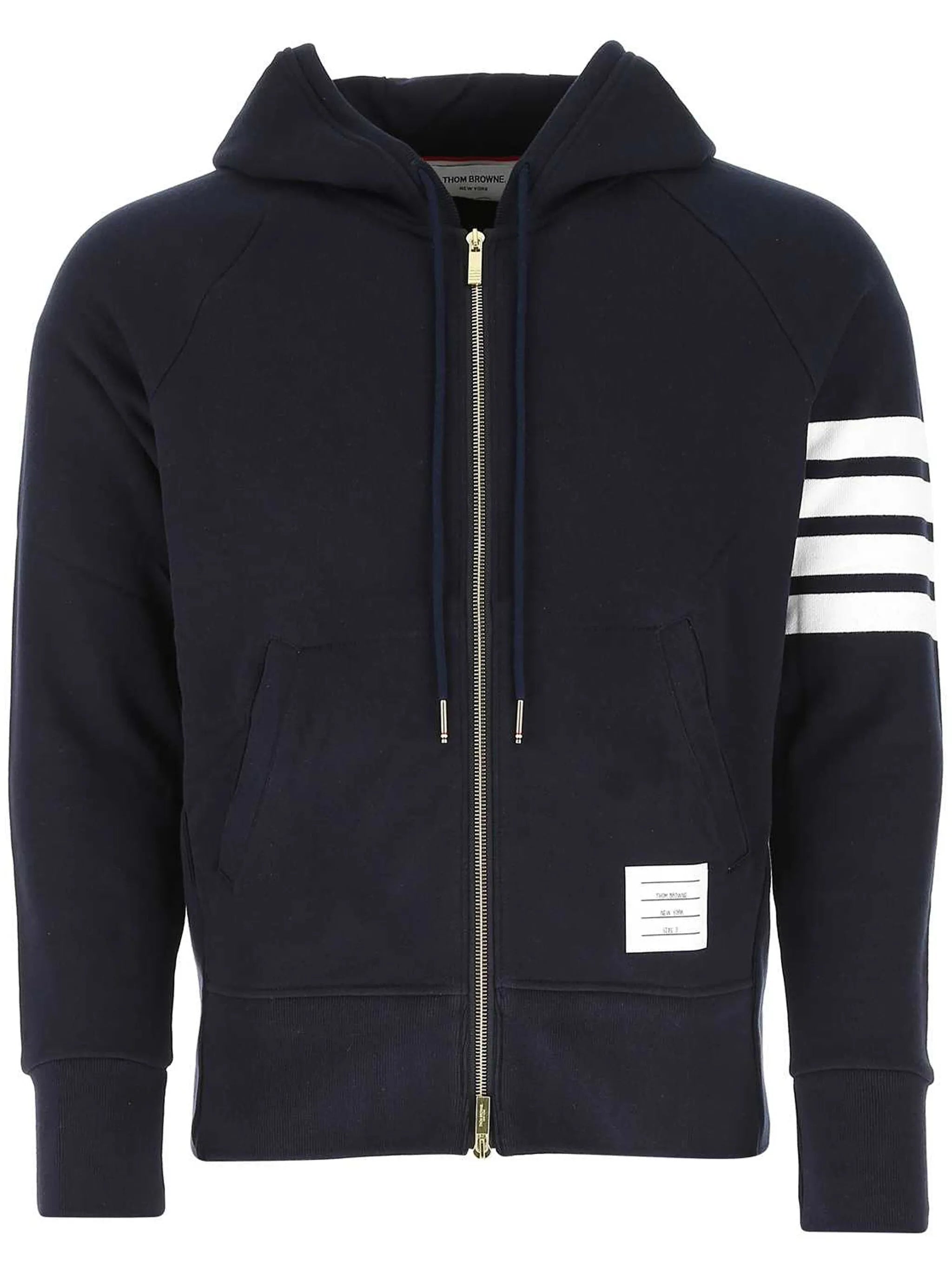 Classic Loopback 4-Bar full-zip hoodie