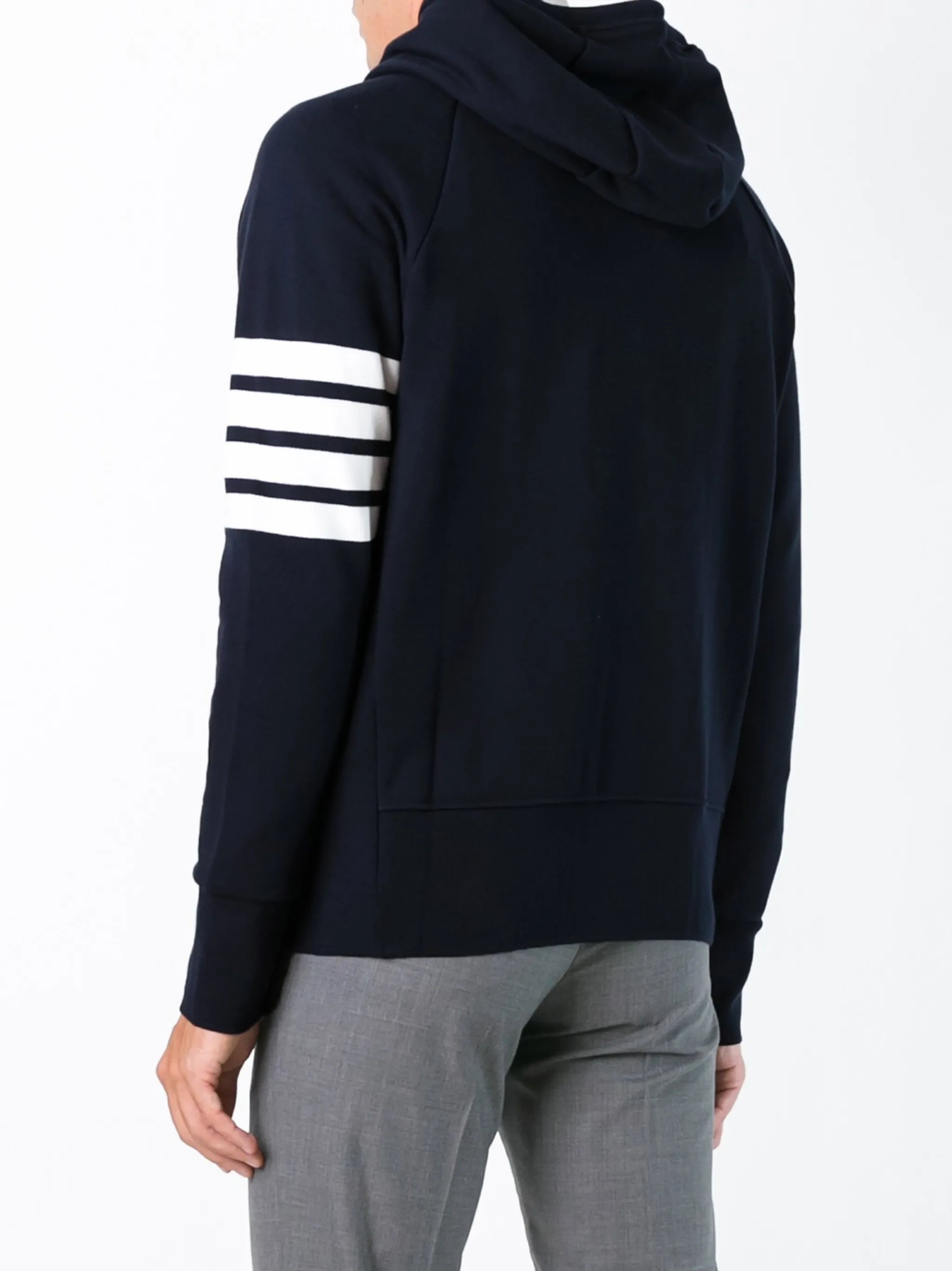 Classic Loopback 4-Bar full-zip hoodie