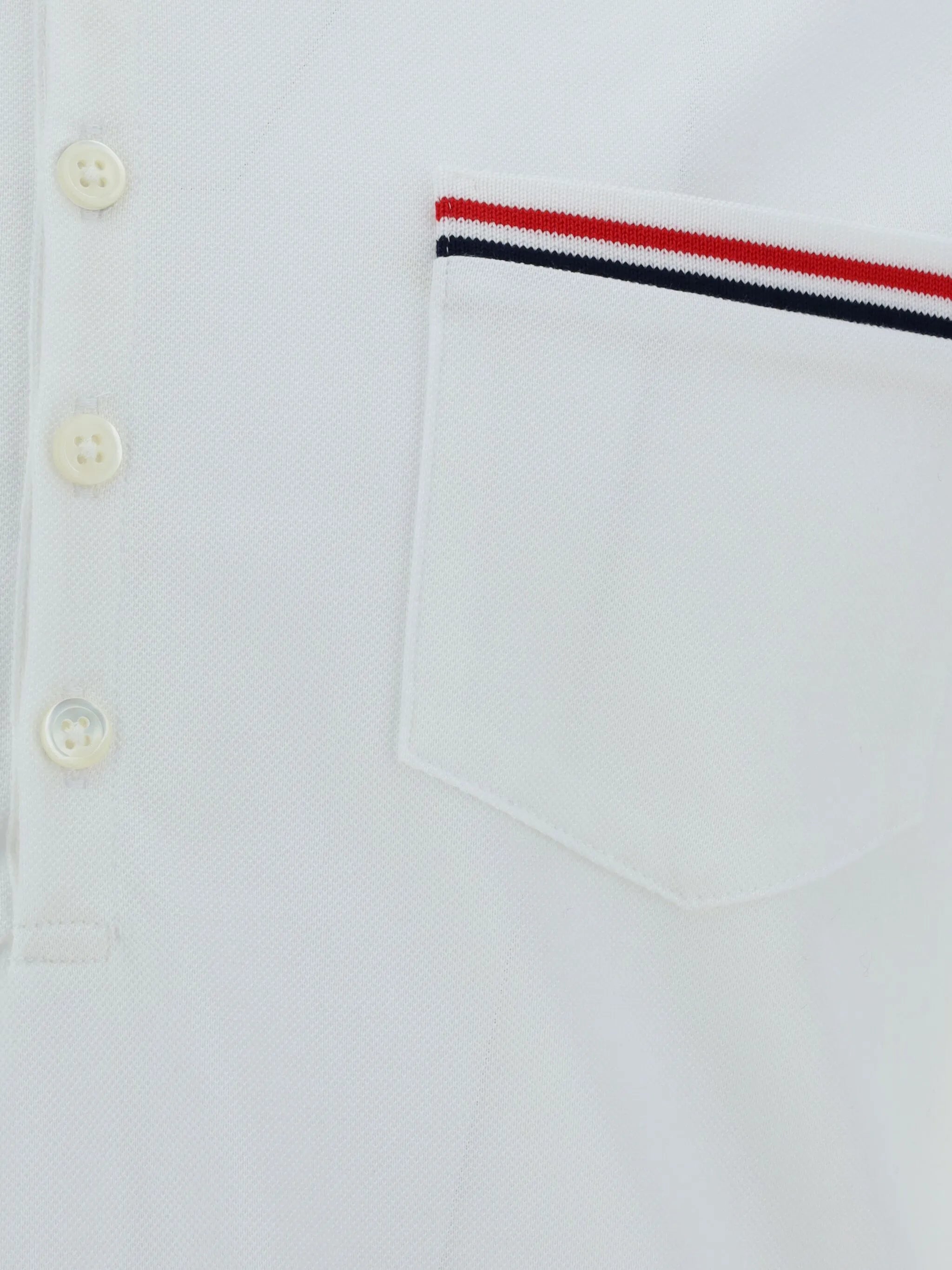 chest pocket polo shirt
