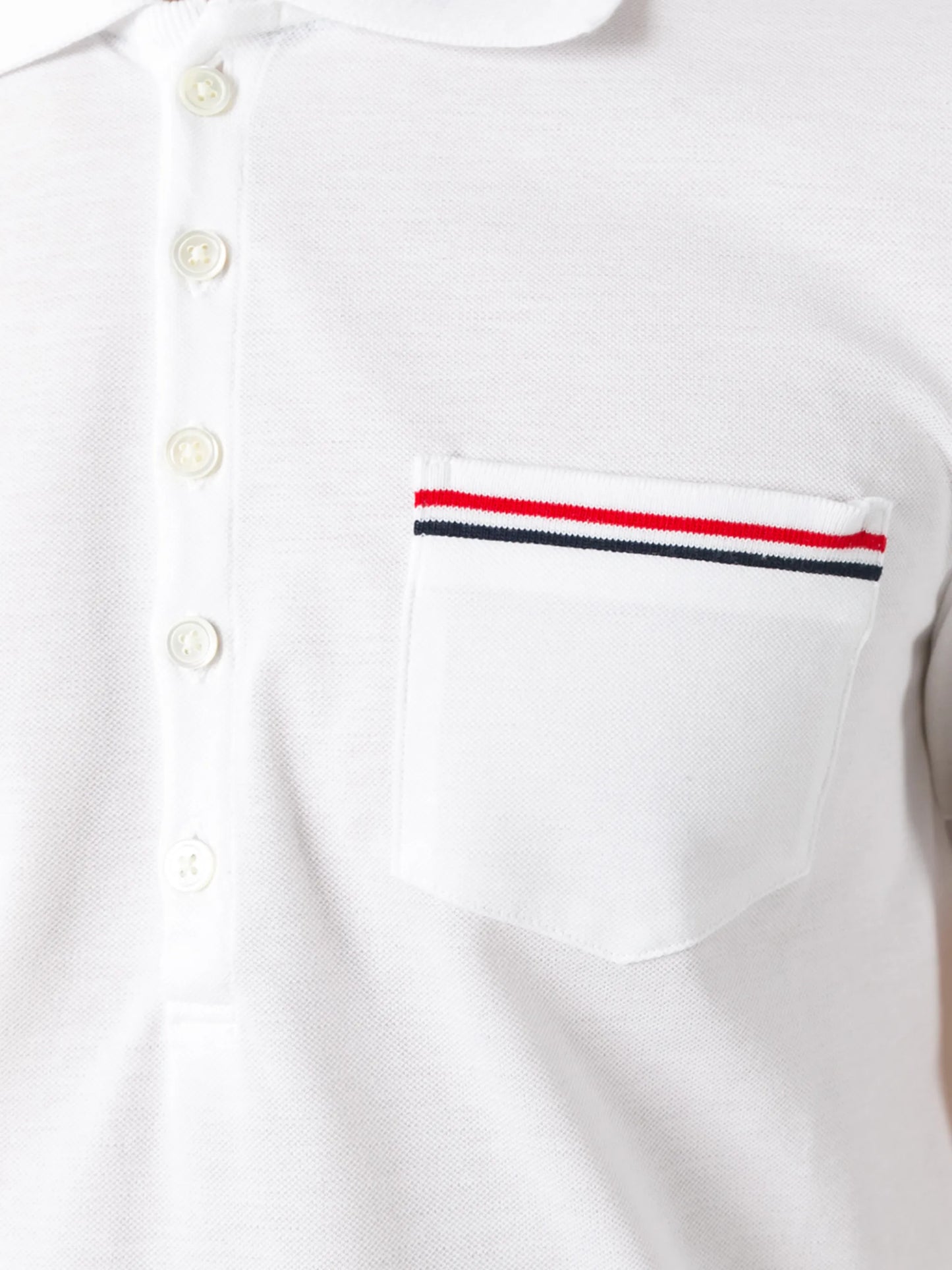 chest pocket polo shirt