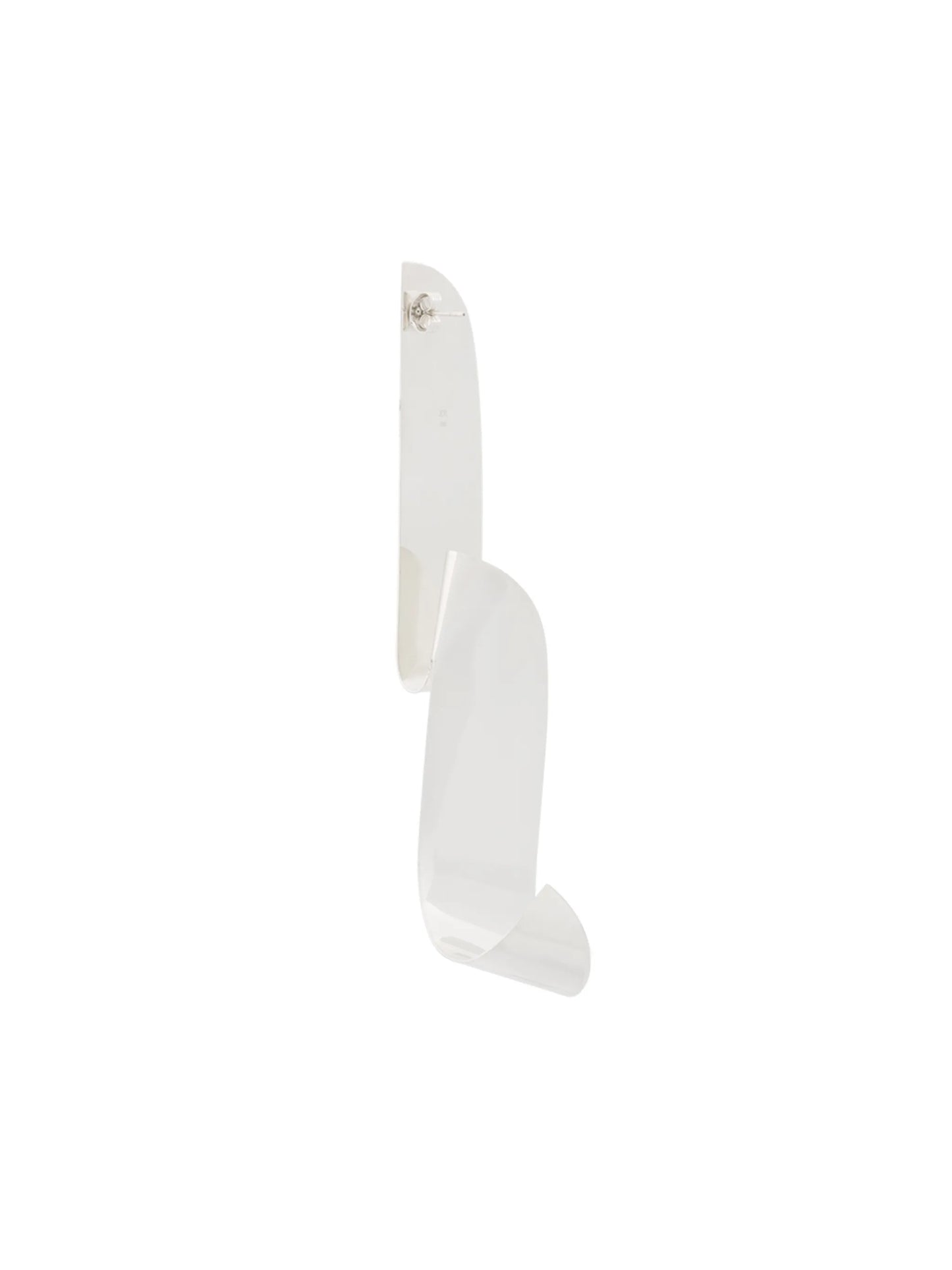 Silk Pleated Single Earring