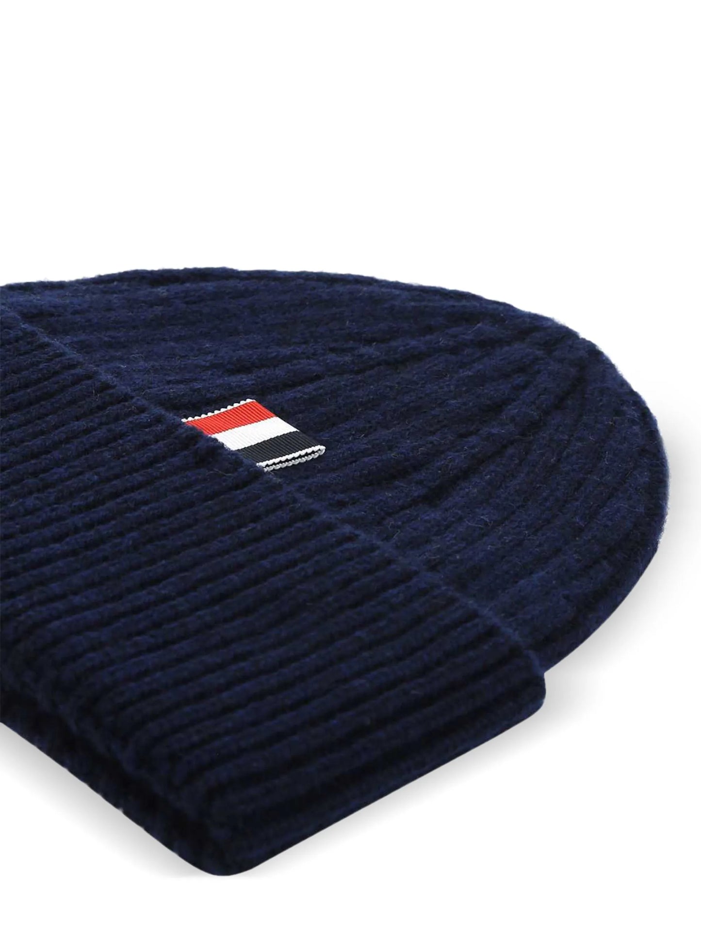 cashmere 4-Bar cuff beanie