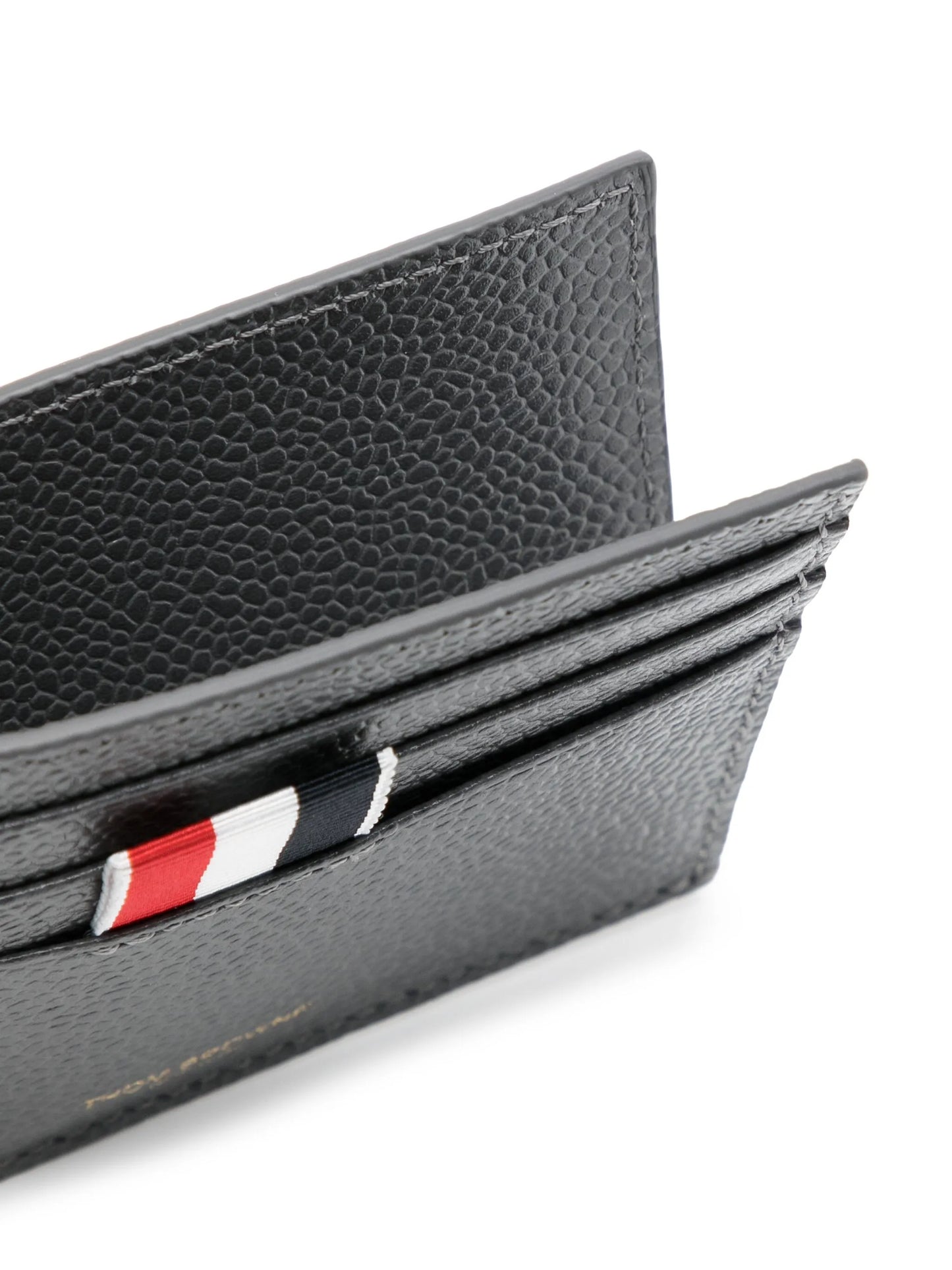 pebbled leather cardholder