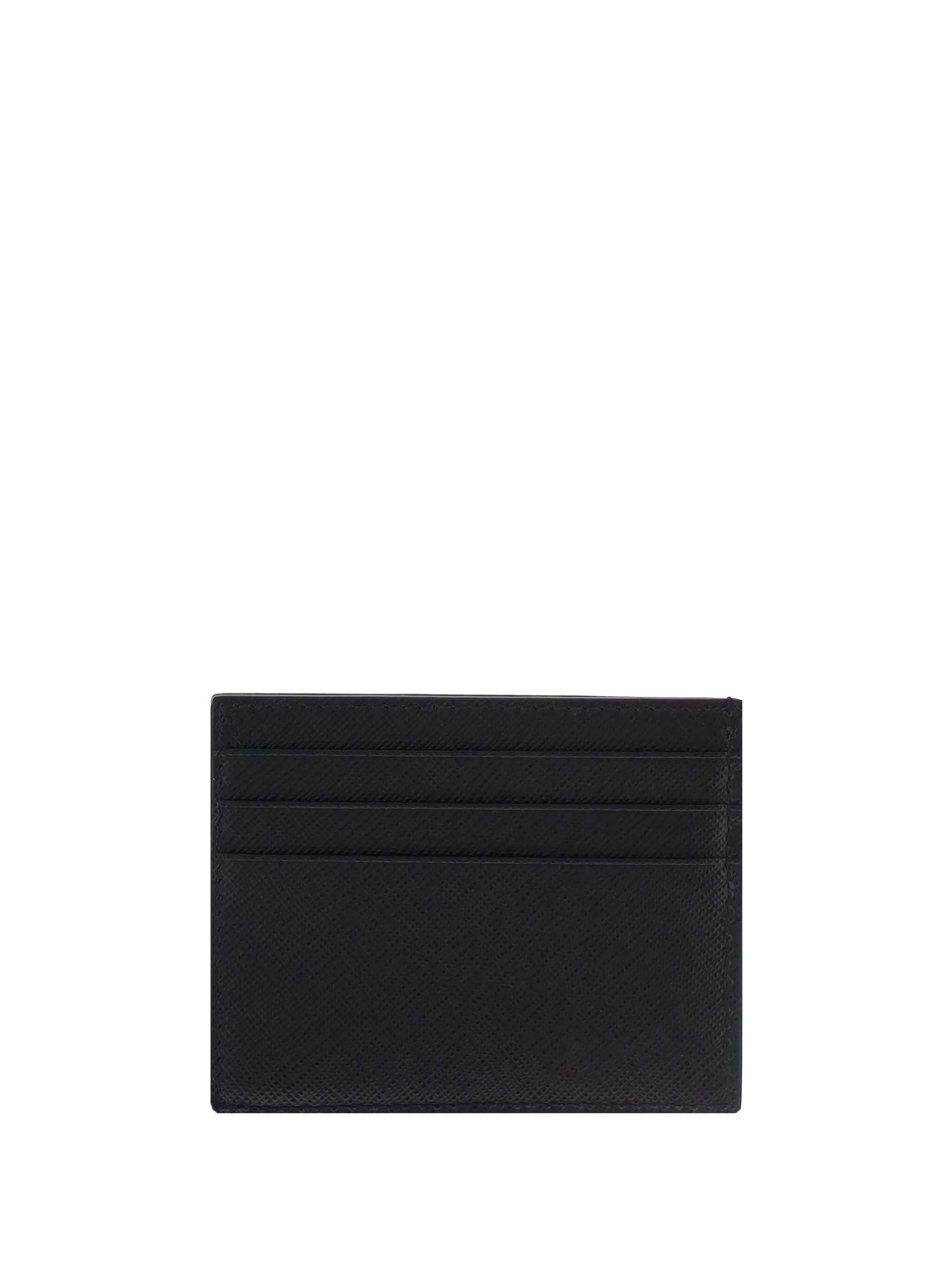 Saffiano leather card holder