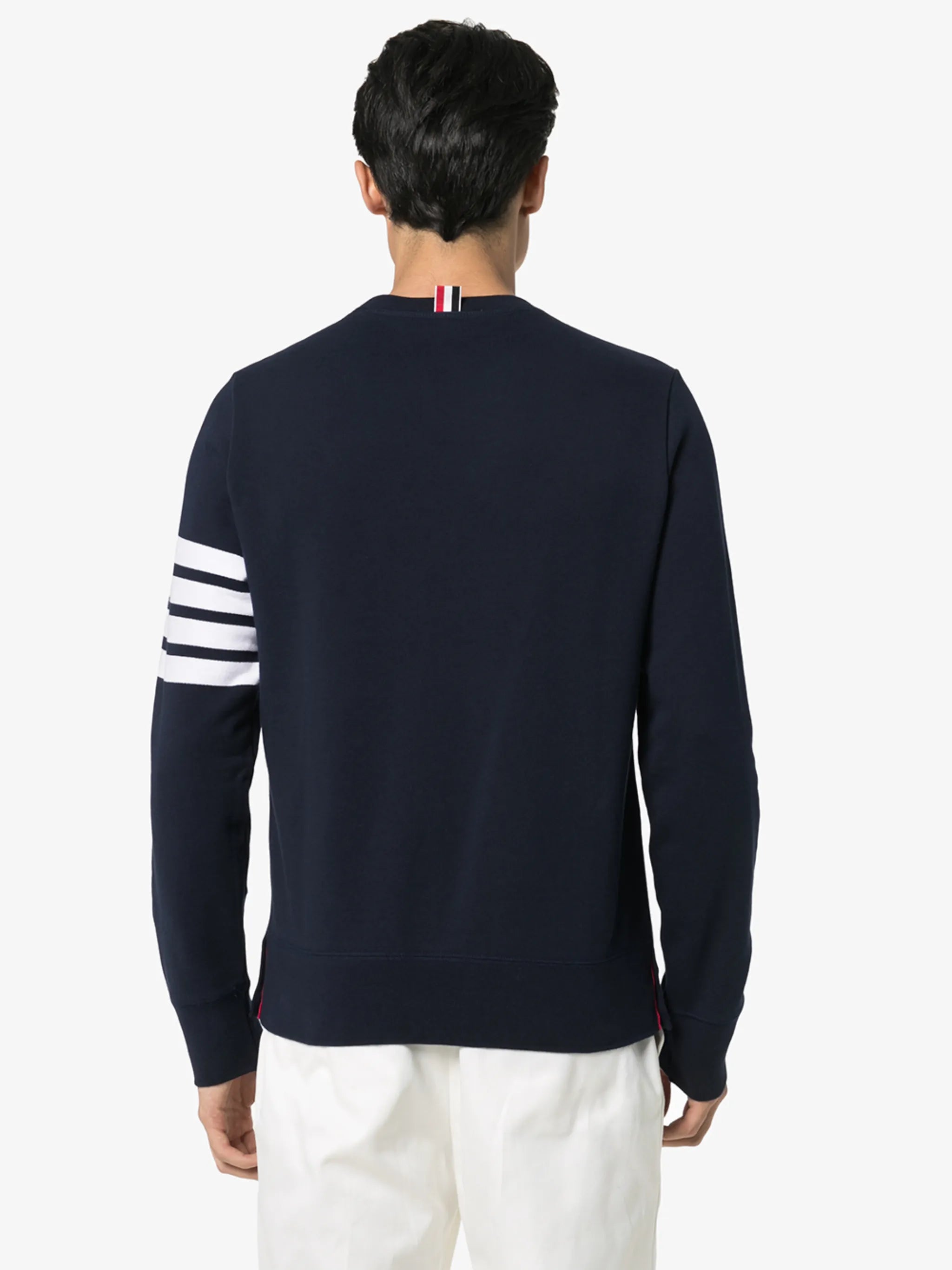 Engineered 4-Bar jersey sweatshirt