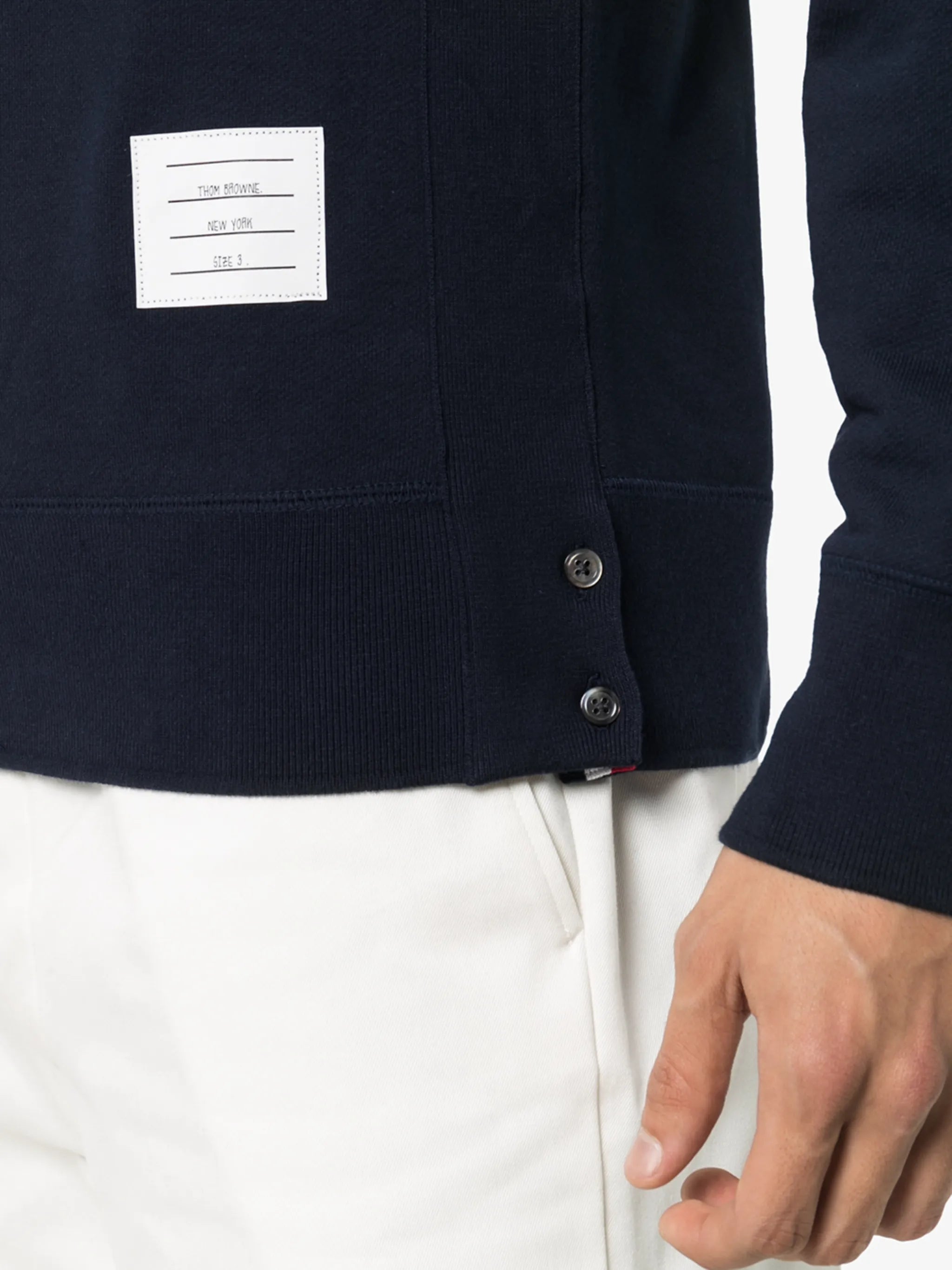 Engineered 4-Bar jersey sweatshirt