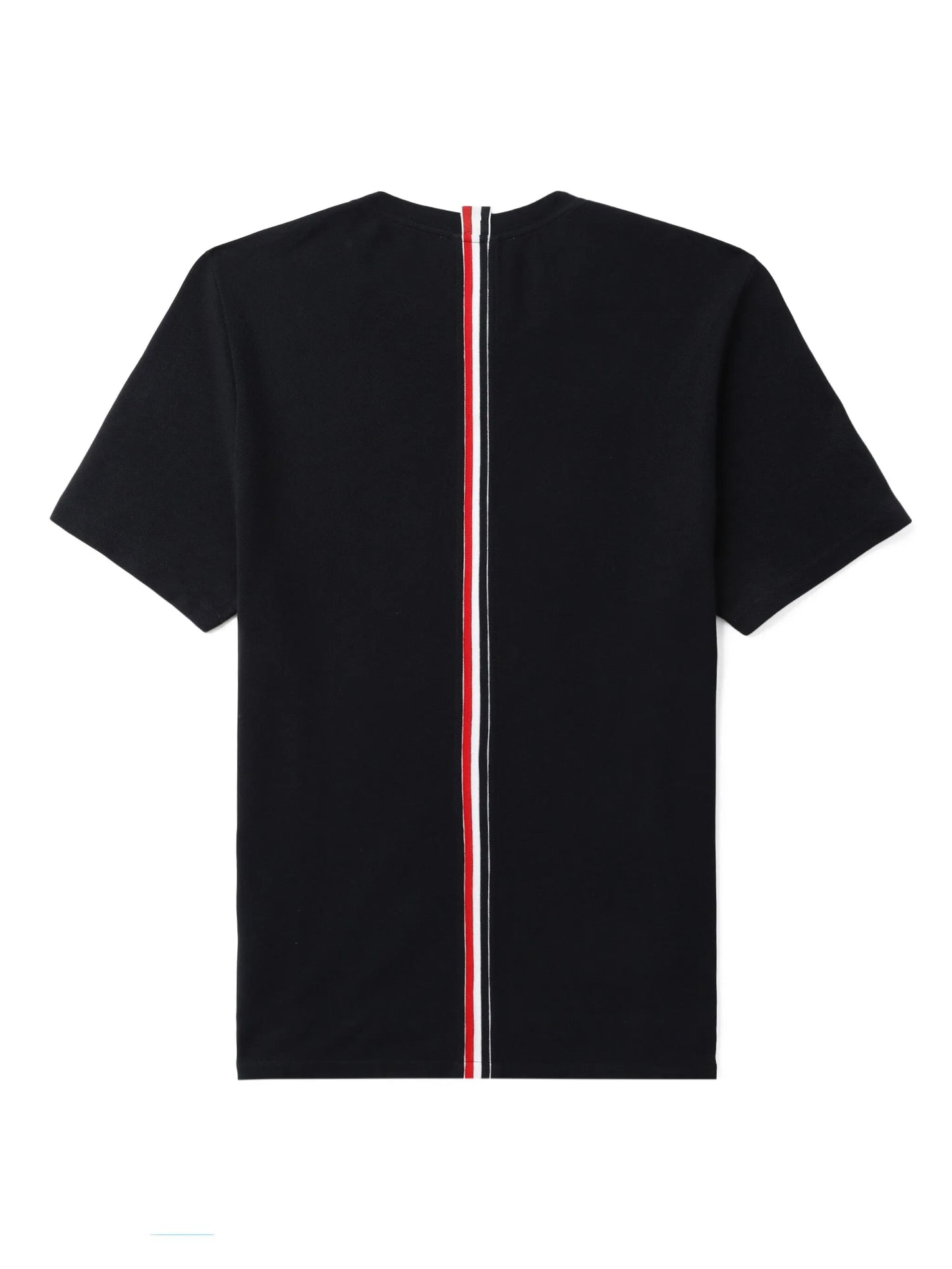 stripe-detail cotton T-shirt