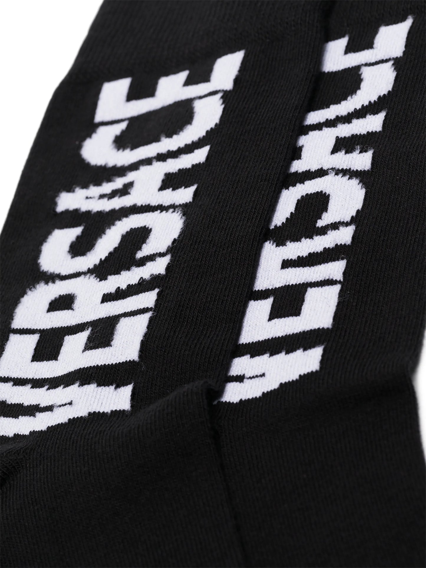 logo-jacquard socks