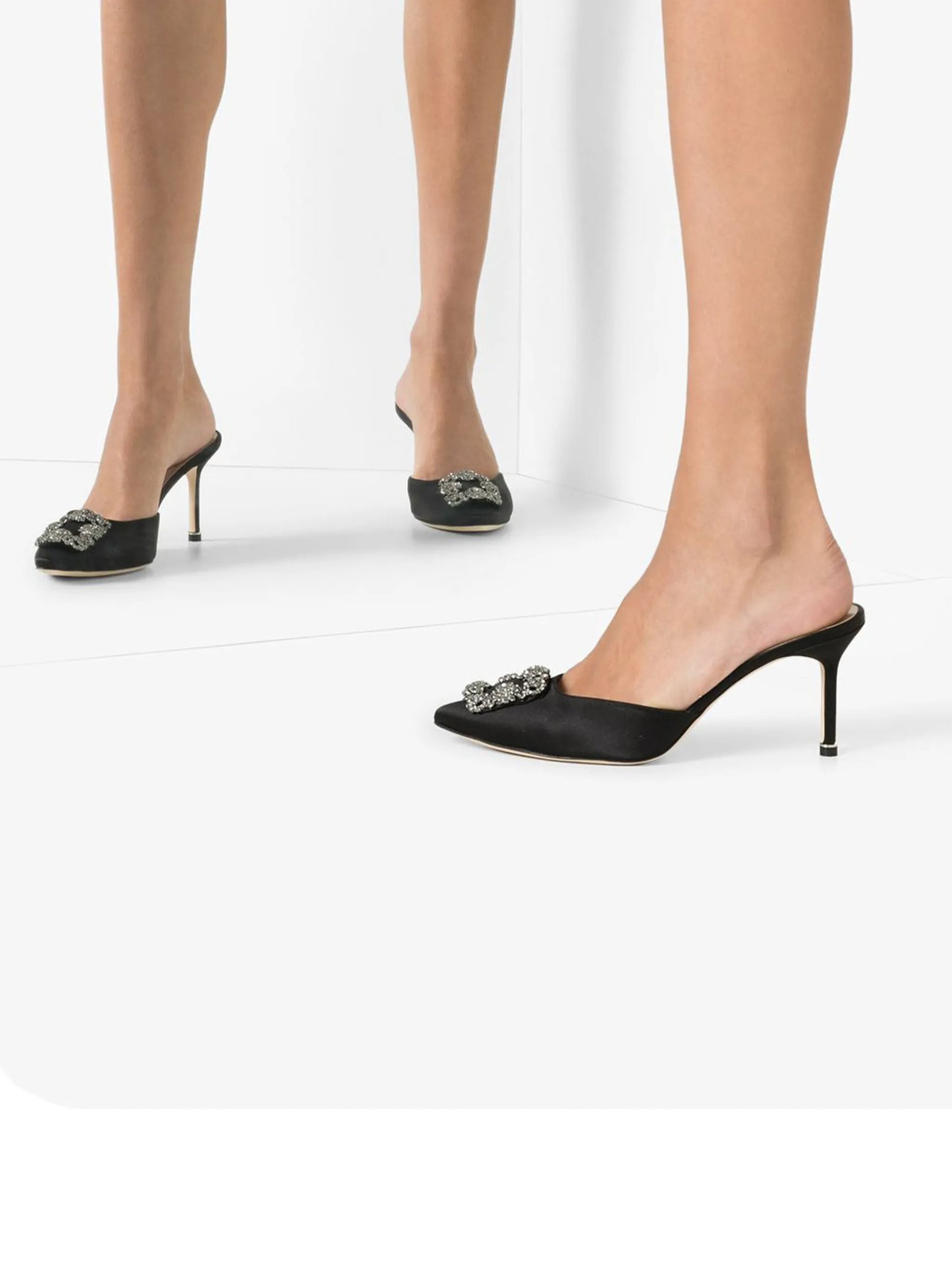 Hangisi 70mm appliqué mules