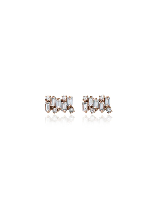 Firework Diamond Earrings