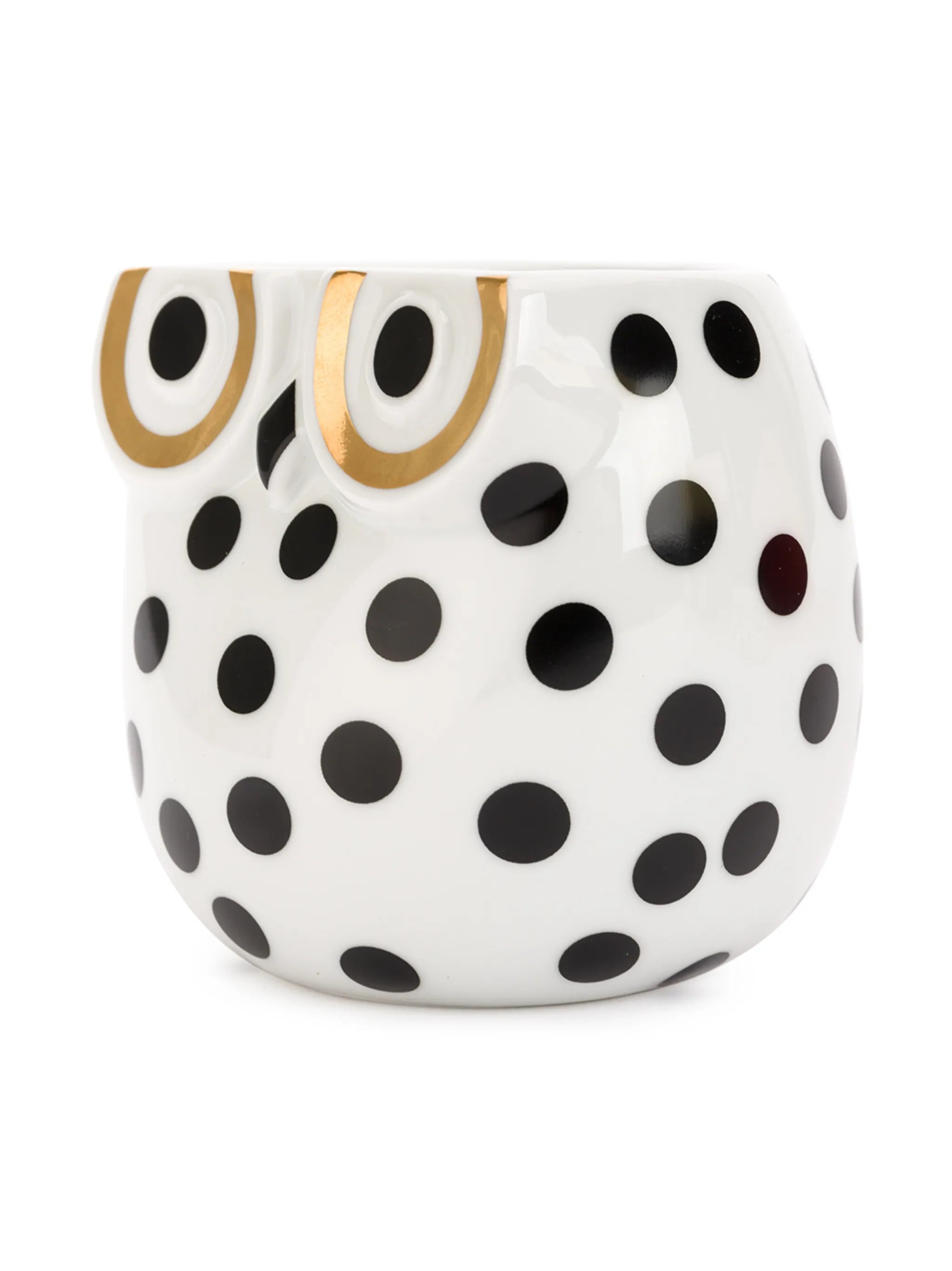 Civetta Impallinata porcelain jar (12cm)
