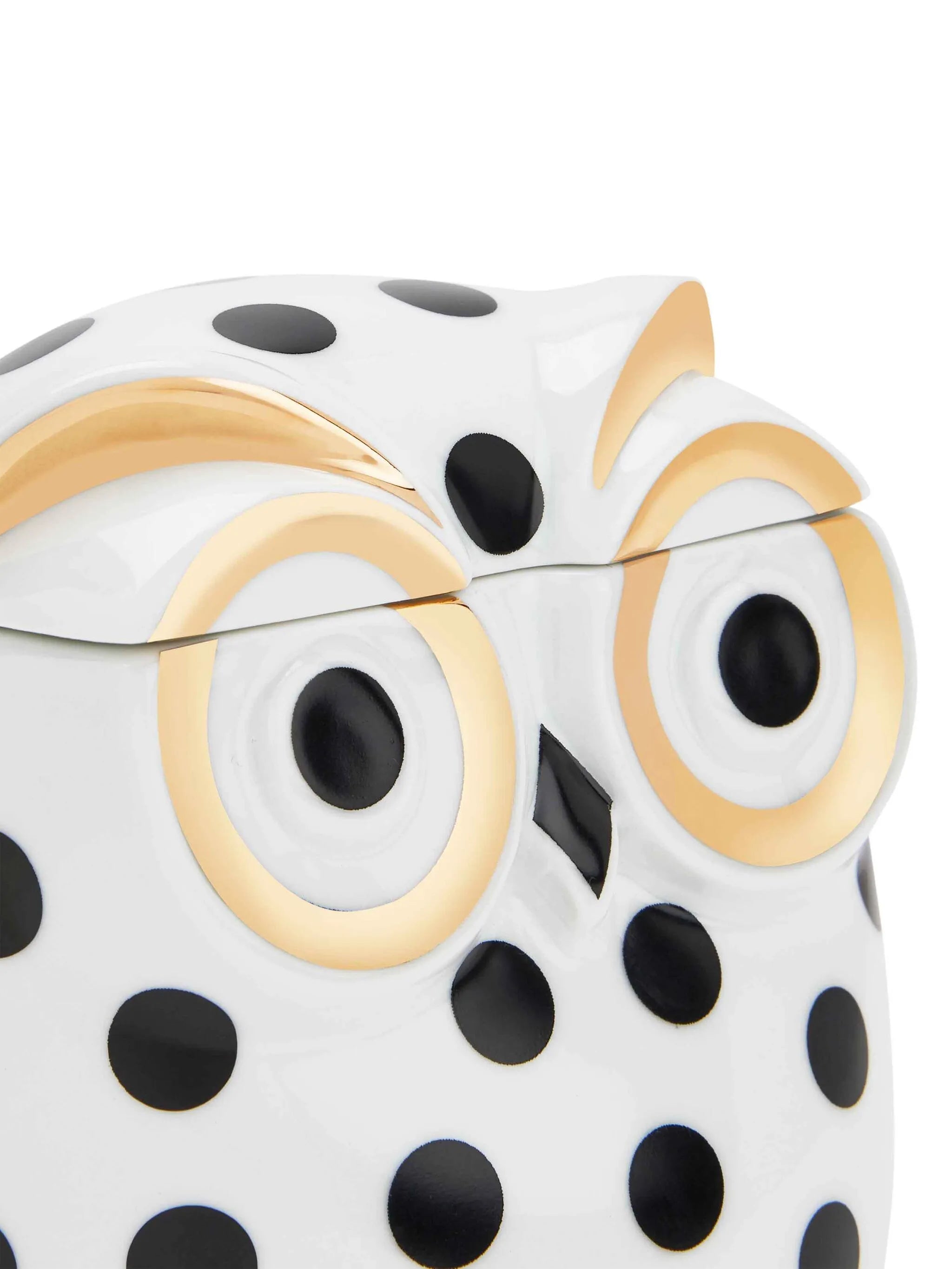 Civetta Impallinata porcelain jar (12cm)