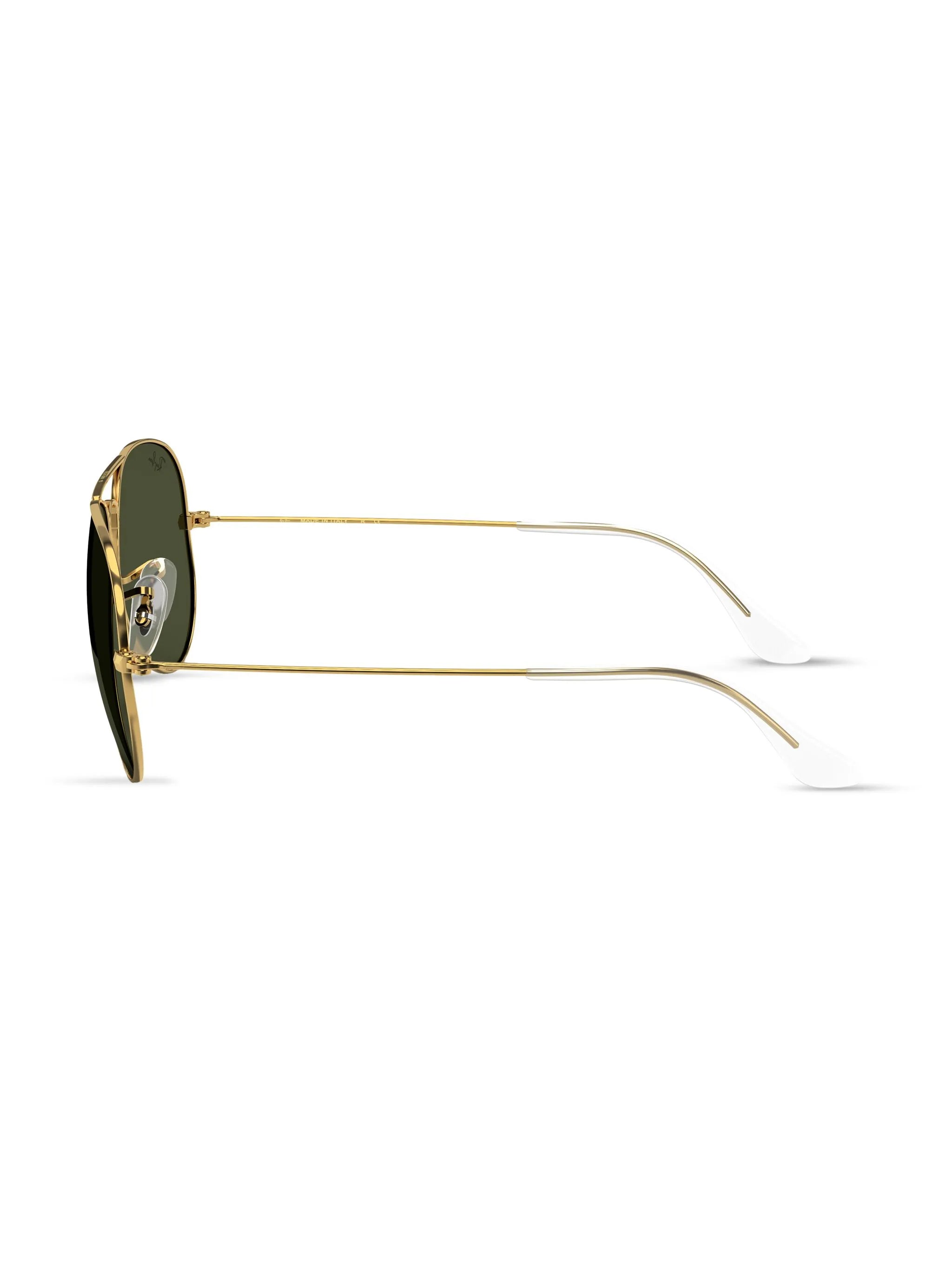 aviator-frame sunglasses