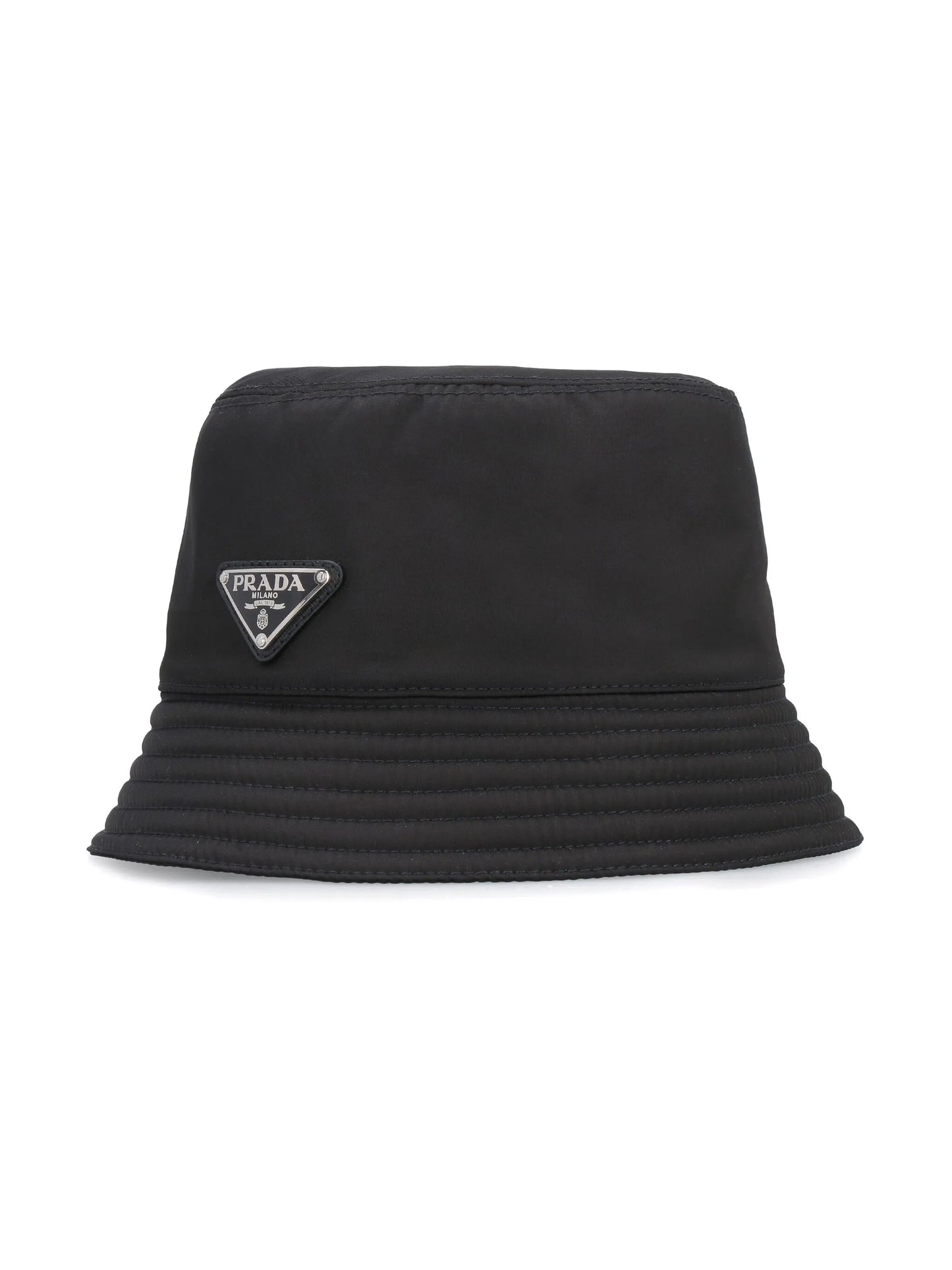 triangle-logo bucket hat