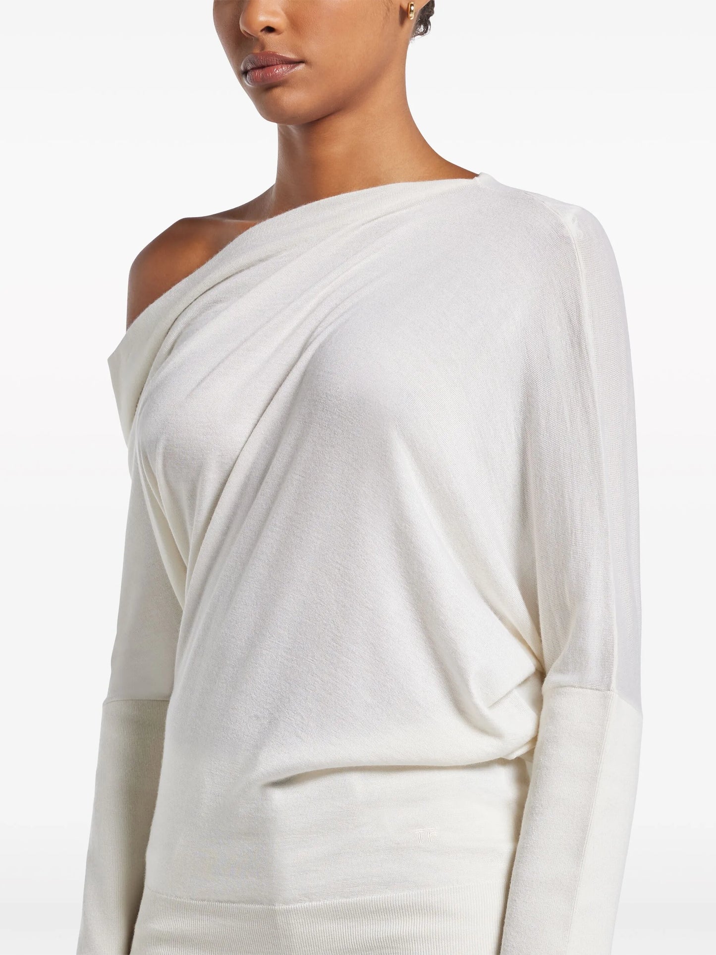 off-the-shoulder sweater