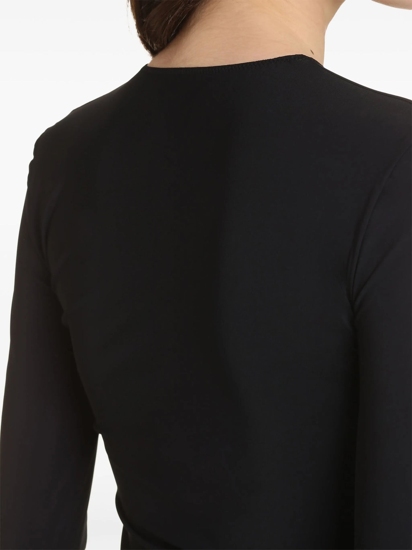 round-neck jersey bodysuit