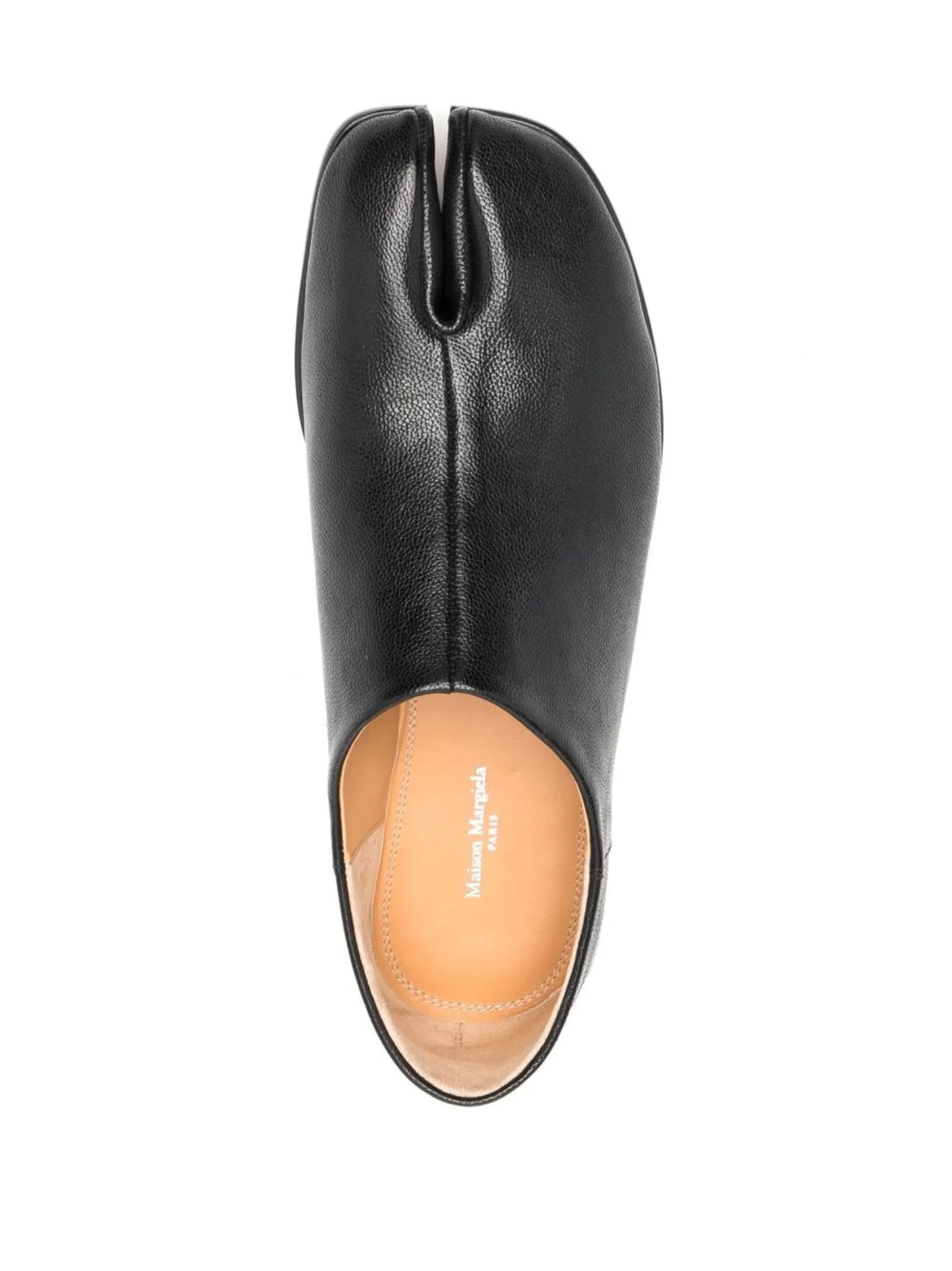 Tabi leather slip-on shoes