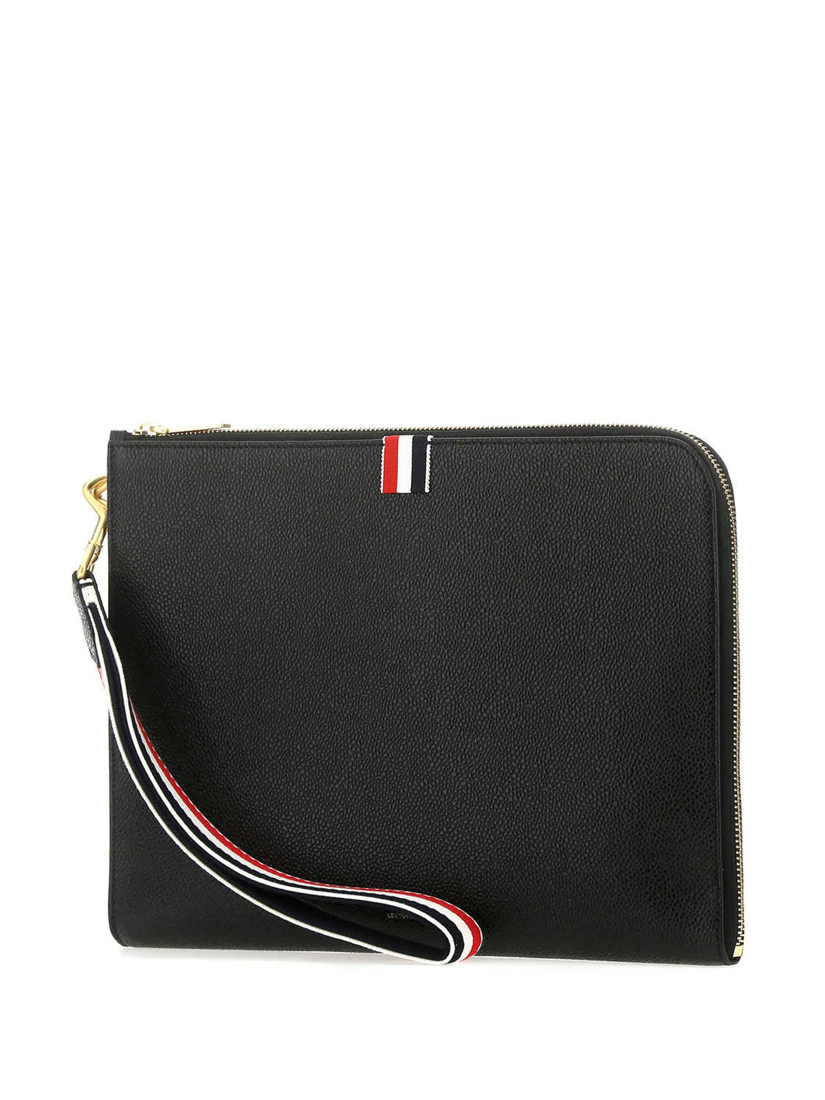 medium RWB-strap gusset clutch