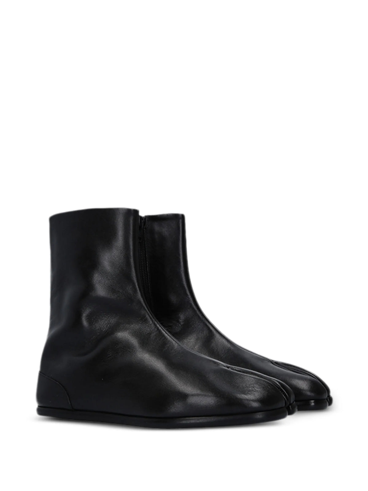 Tabi leather ankle boots