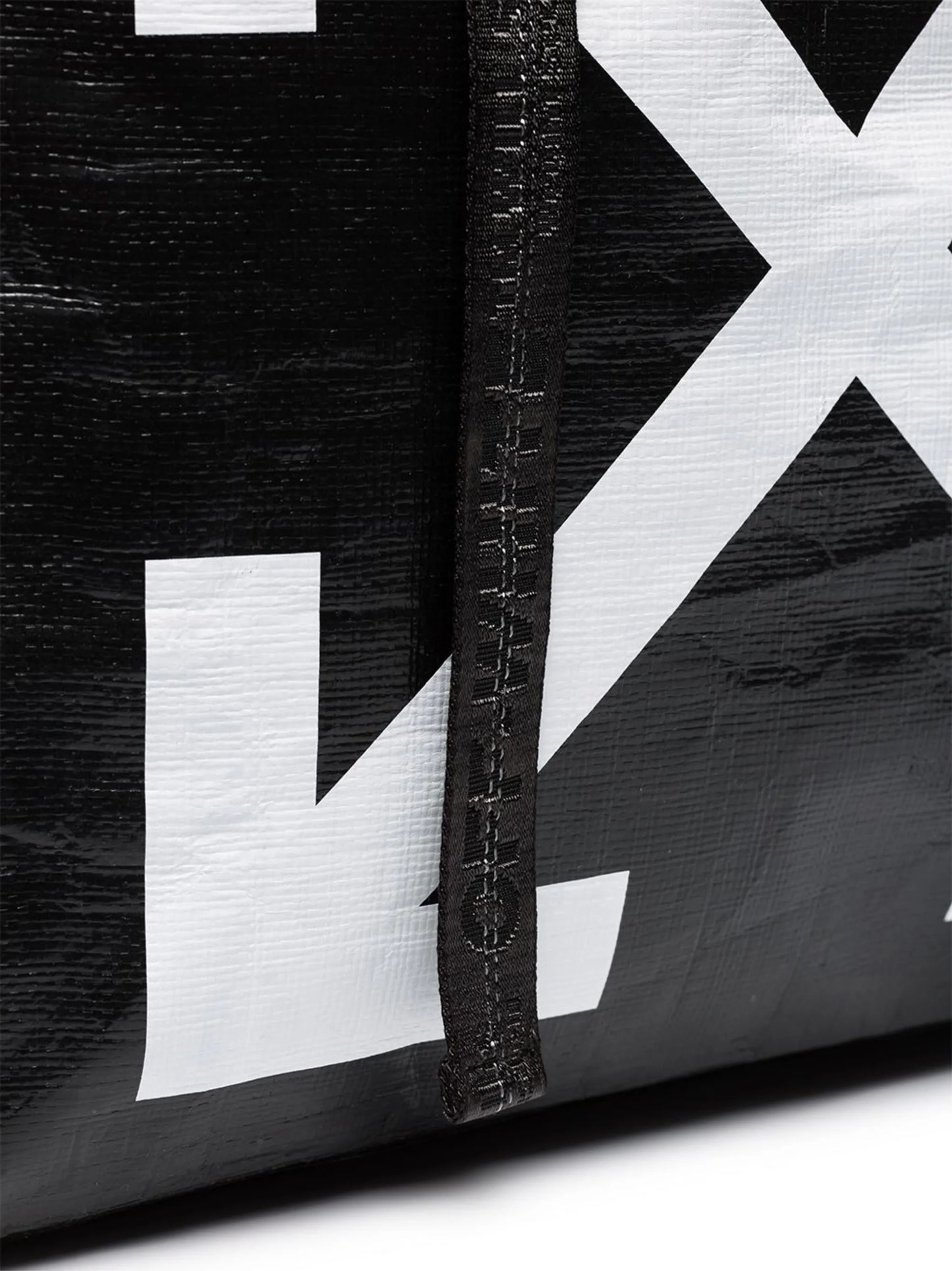 Commercial arrow logo tote bag