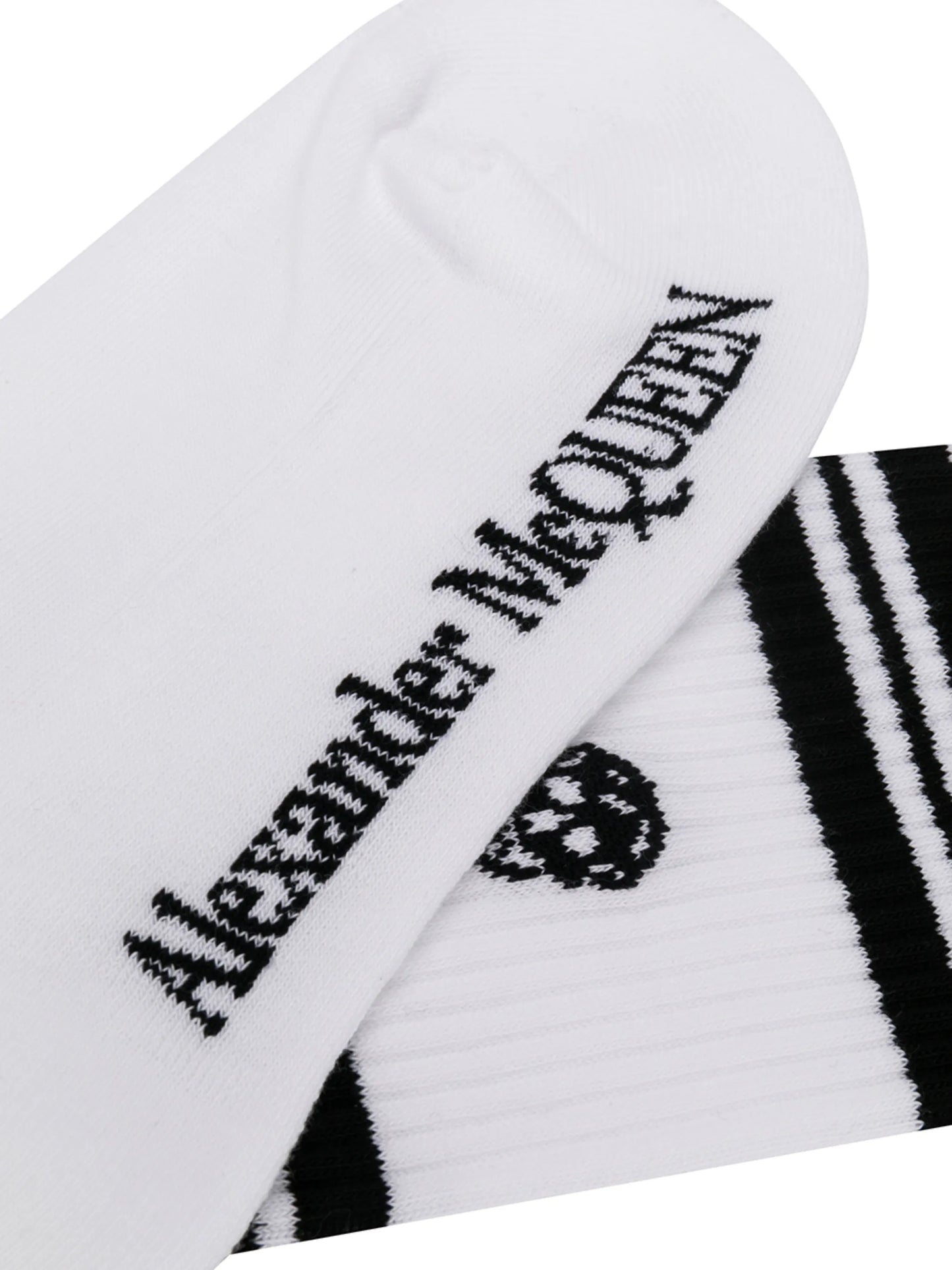 skull knitted socks