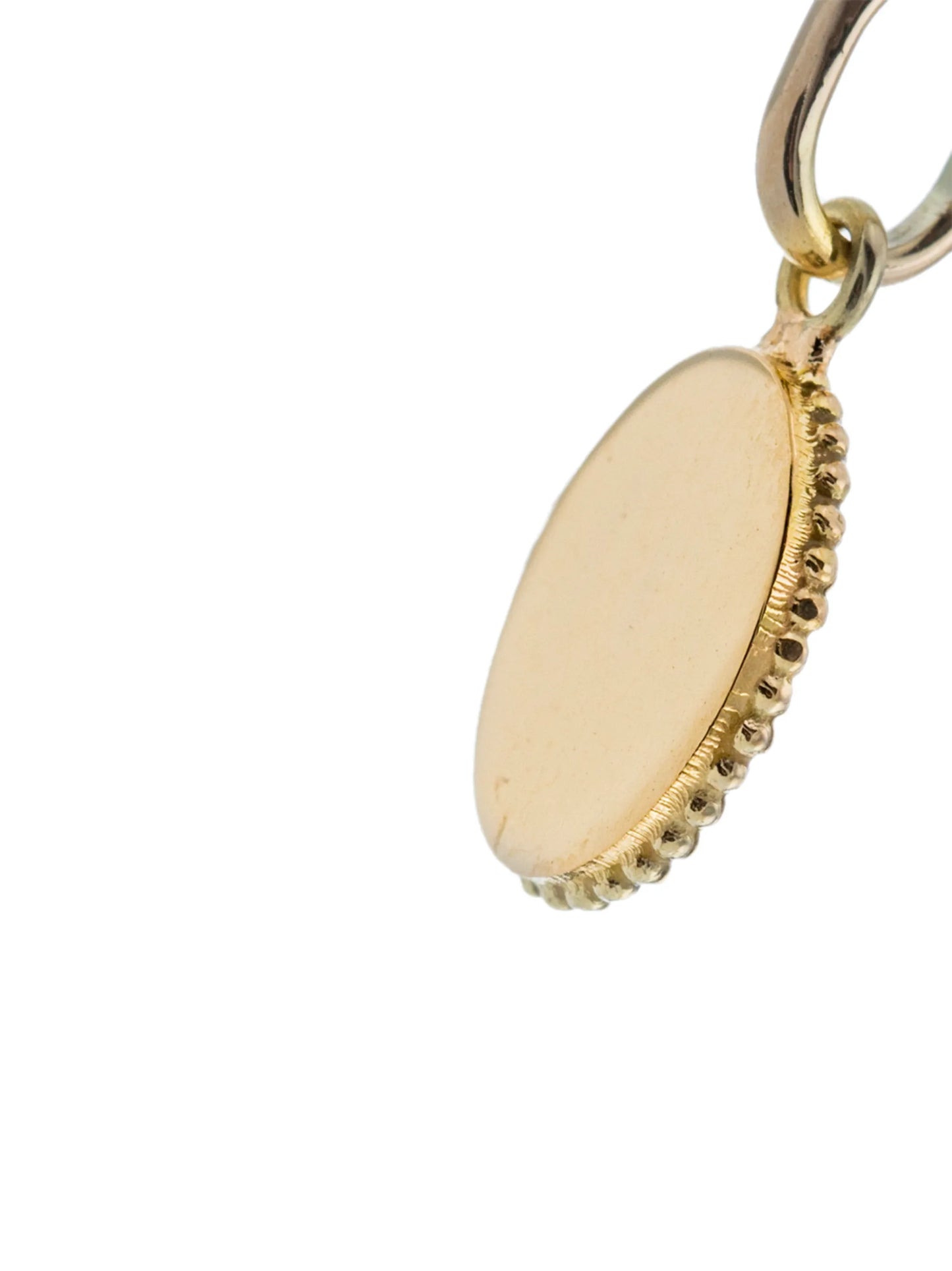 18kt yellow gold cross charm