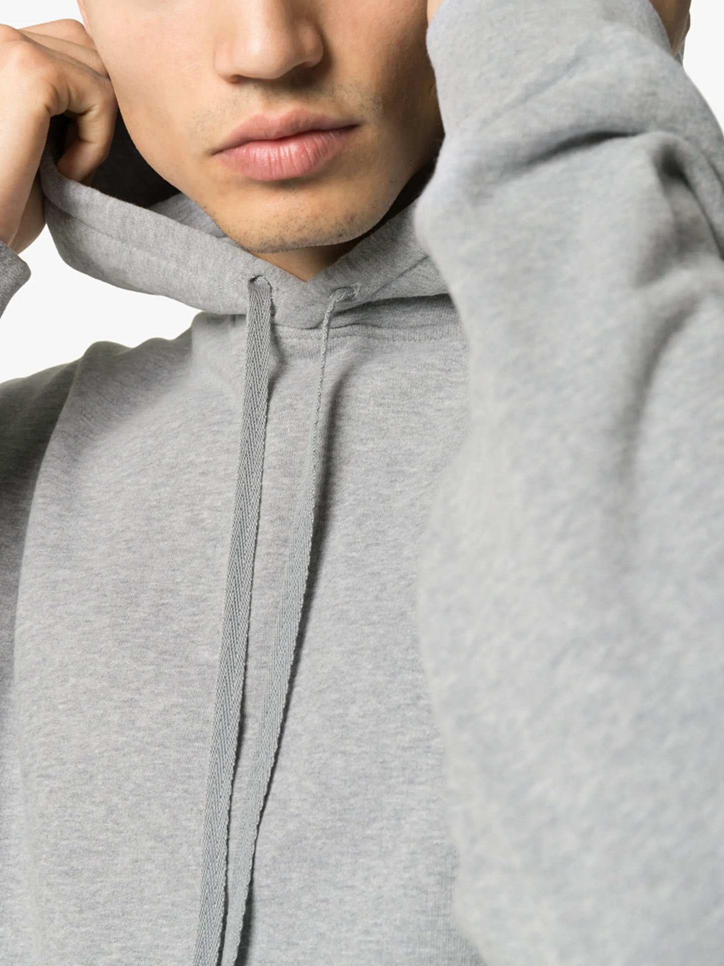Overhead loopback hoodie