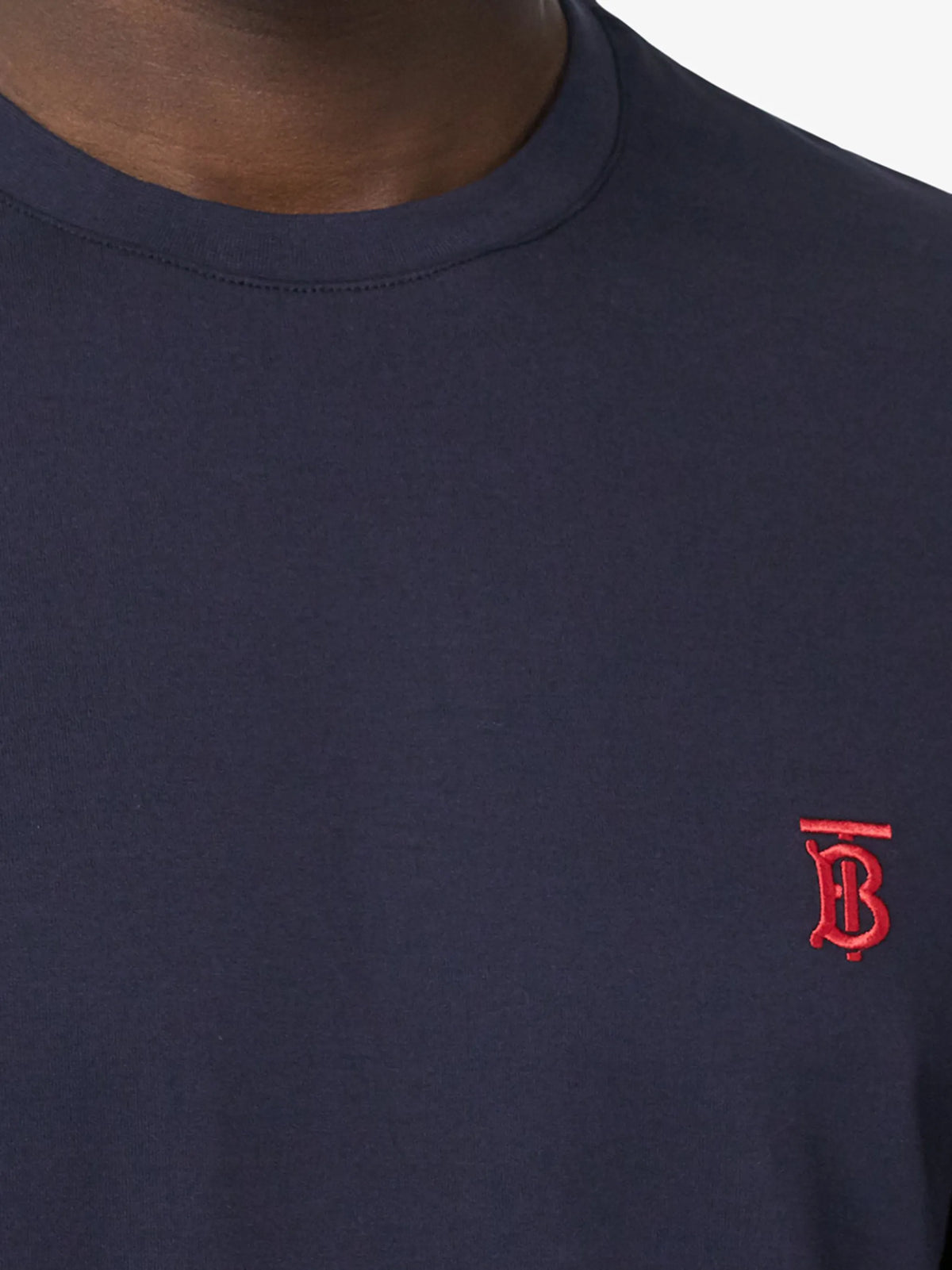 embroidered Monogram motif T-shirt