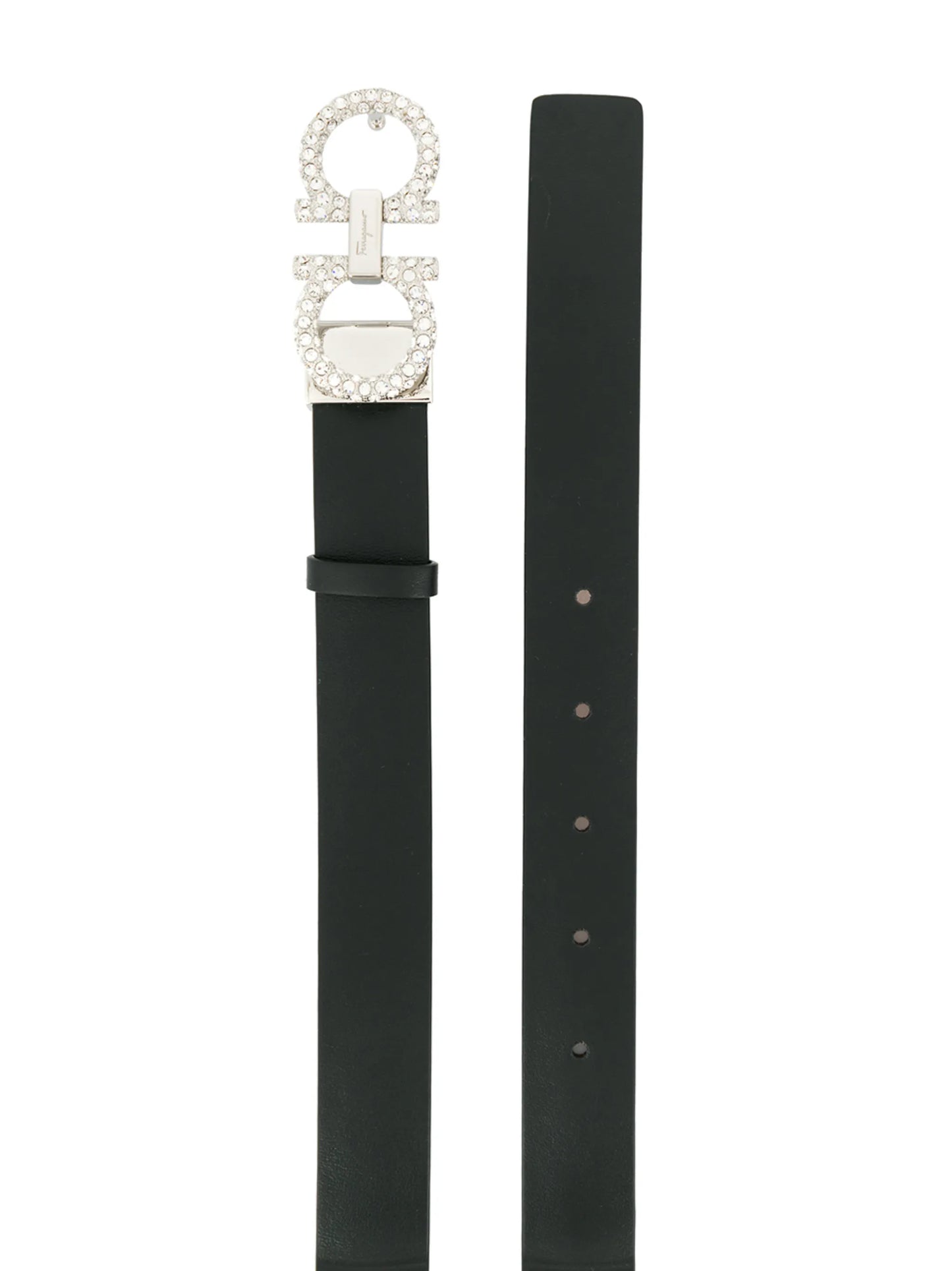 embellished Gancini belt