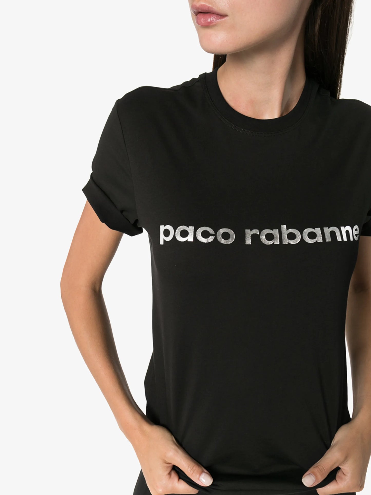 logo print T-shirt