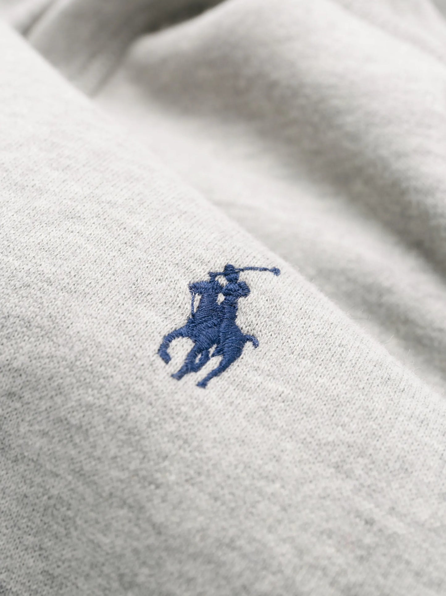 Pony-motif fleece-texture sweatshirt