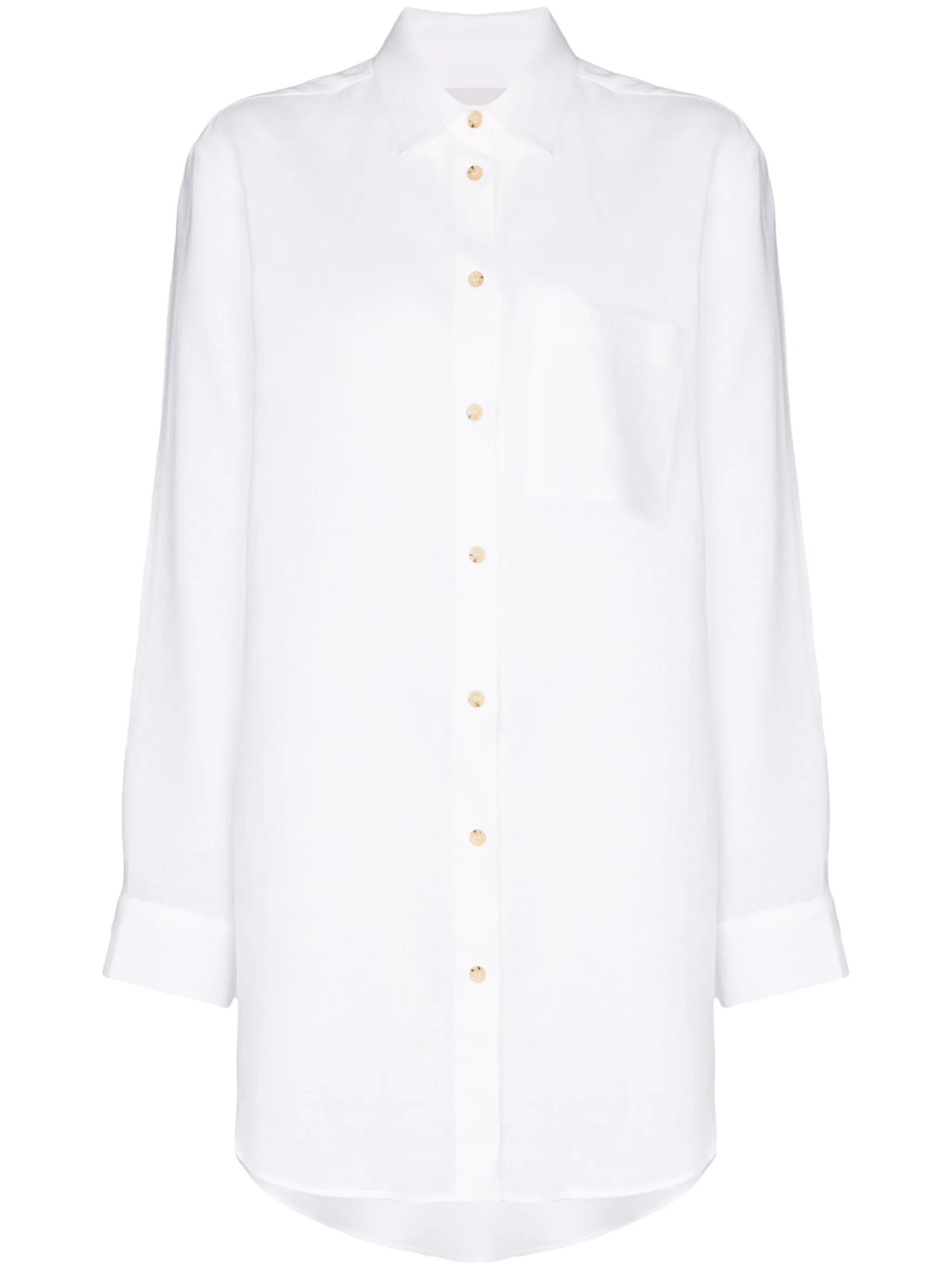 oversized linen shirt