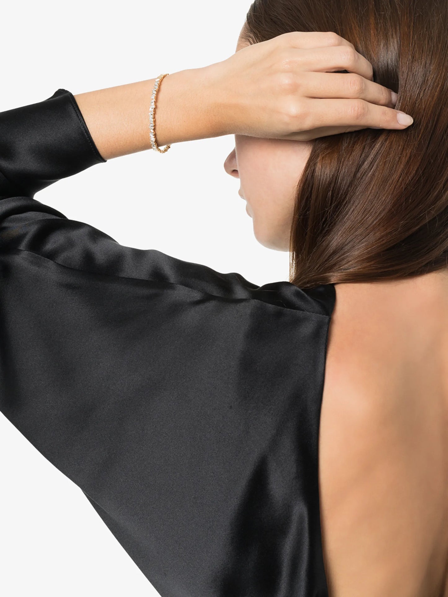 18kt yellow gold fireworks bangle