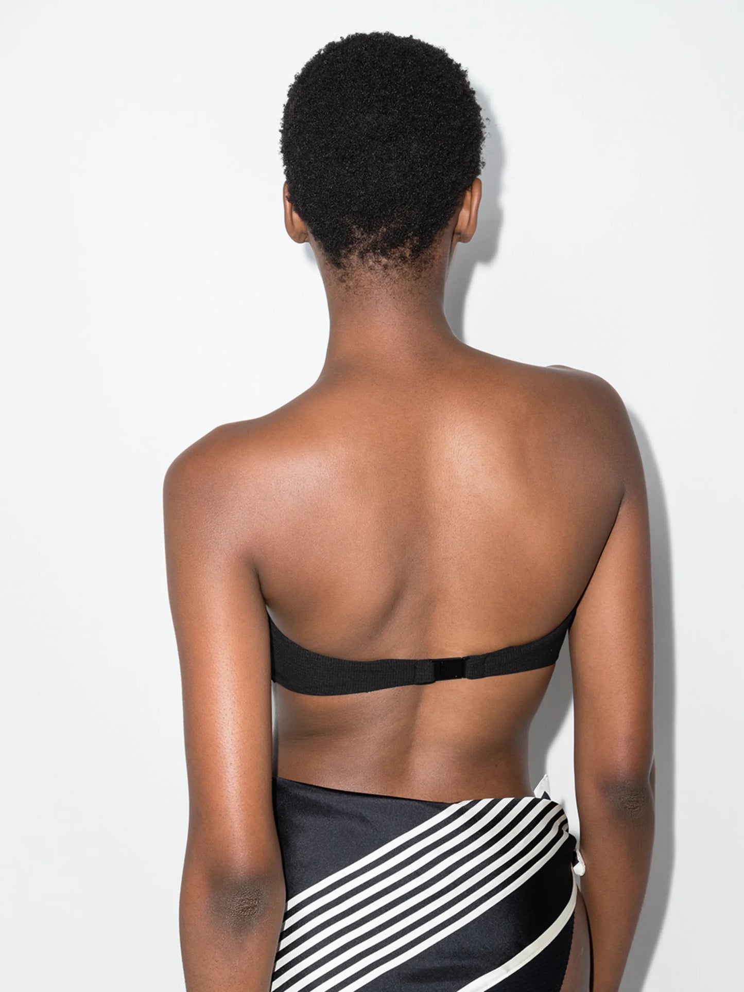 Antibes scalloped-edge bikini top