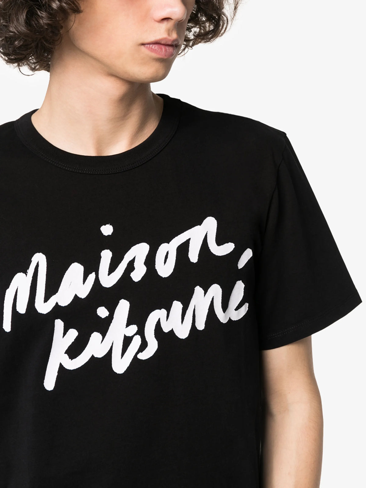 logo-print cotton T-shirt