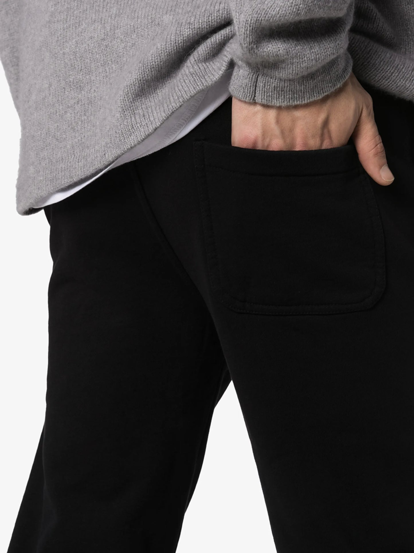 tapered leg track pants