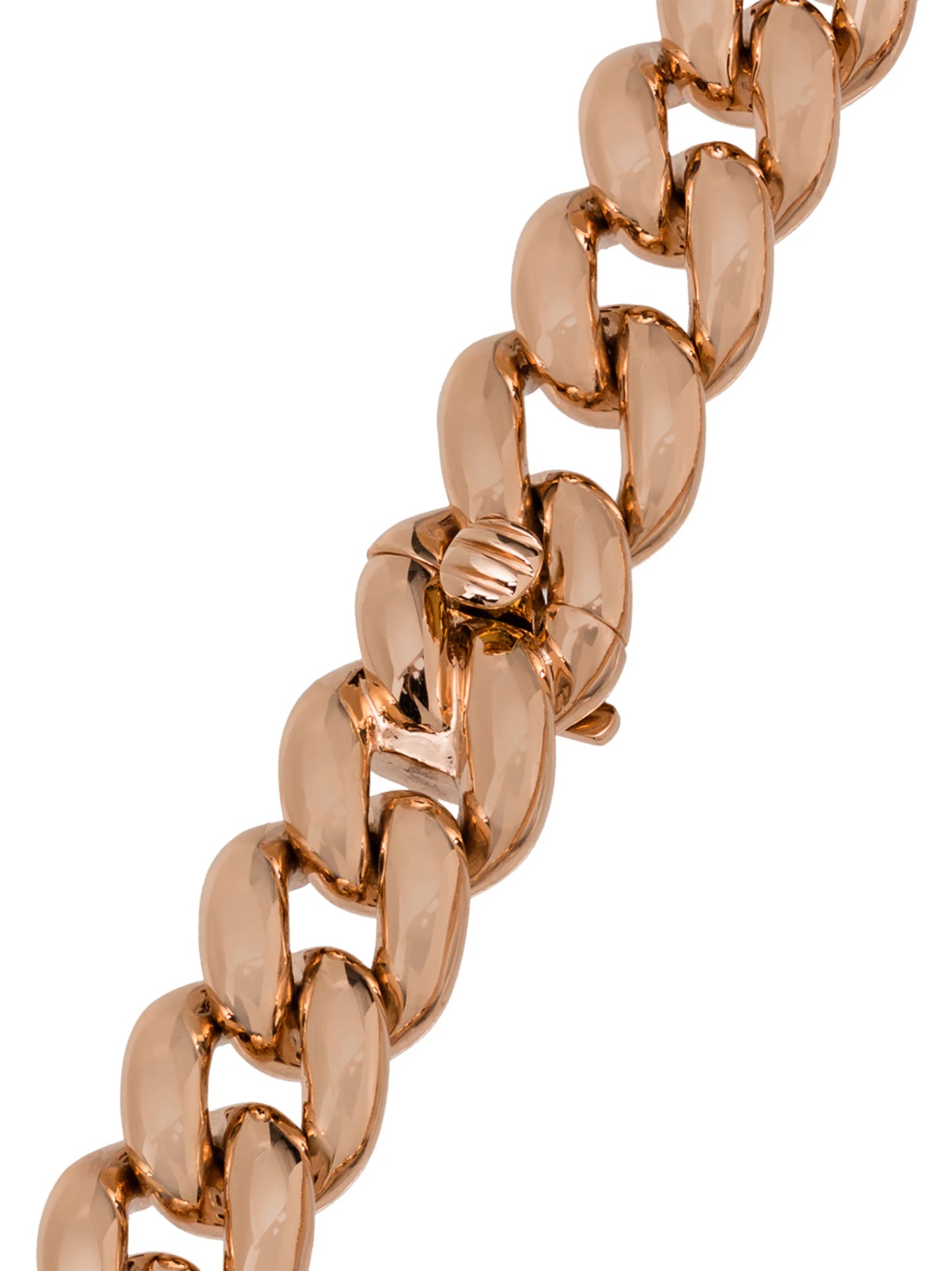 18kt rose gold pavé diamond bracelet