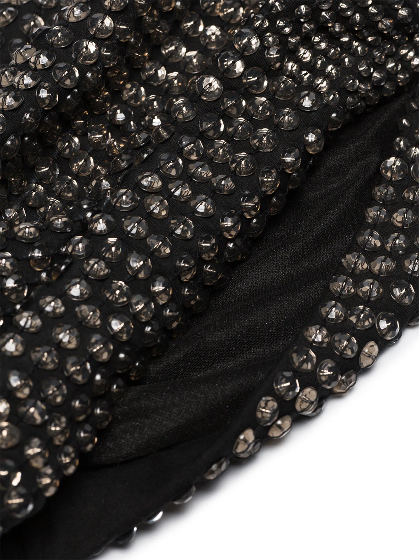 Jones crystal beaded turban