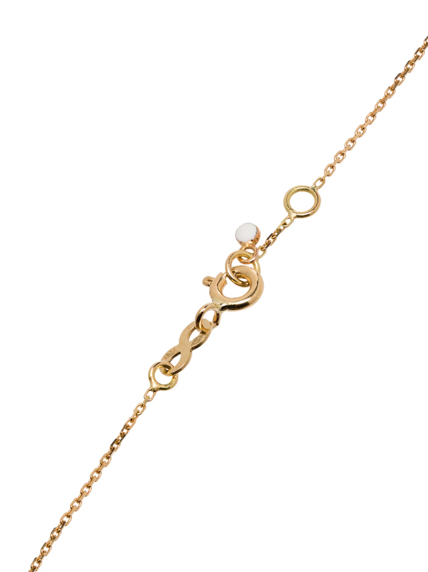 18kt yellow gold Dot diamond bracelet