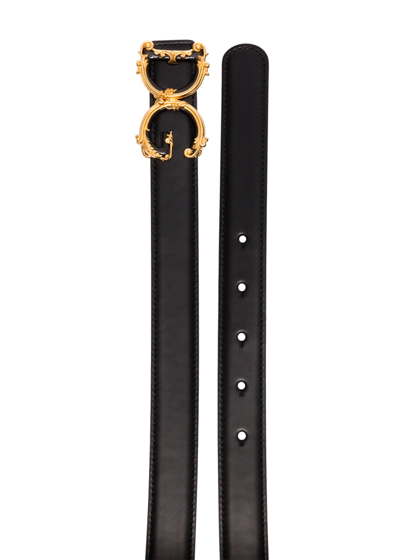 DG Baroque leather belt