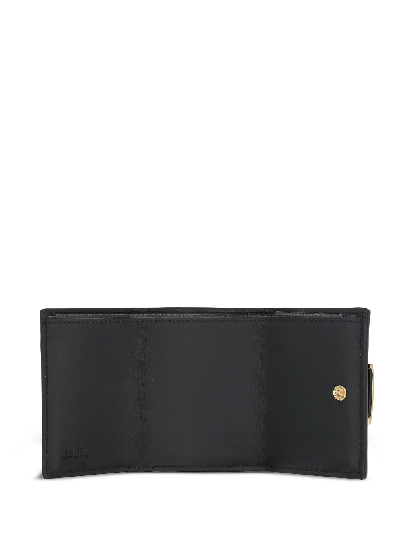 monogram-pattern wallet