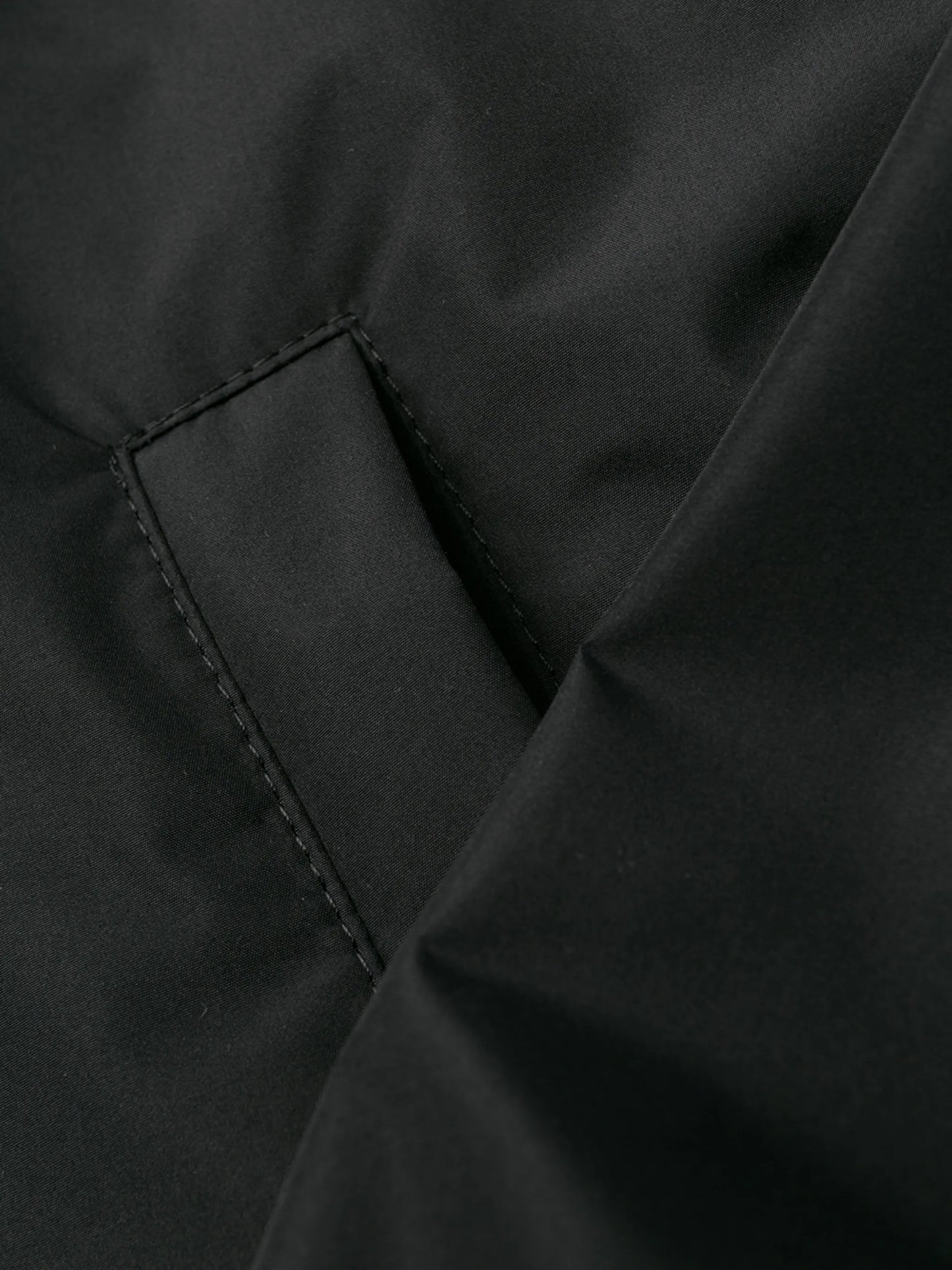 logo-appliqué hooded jacket