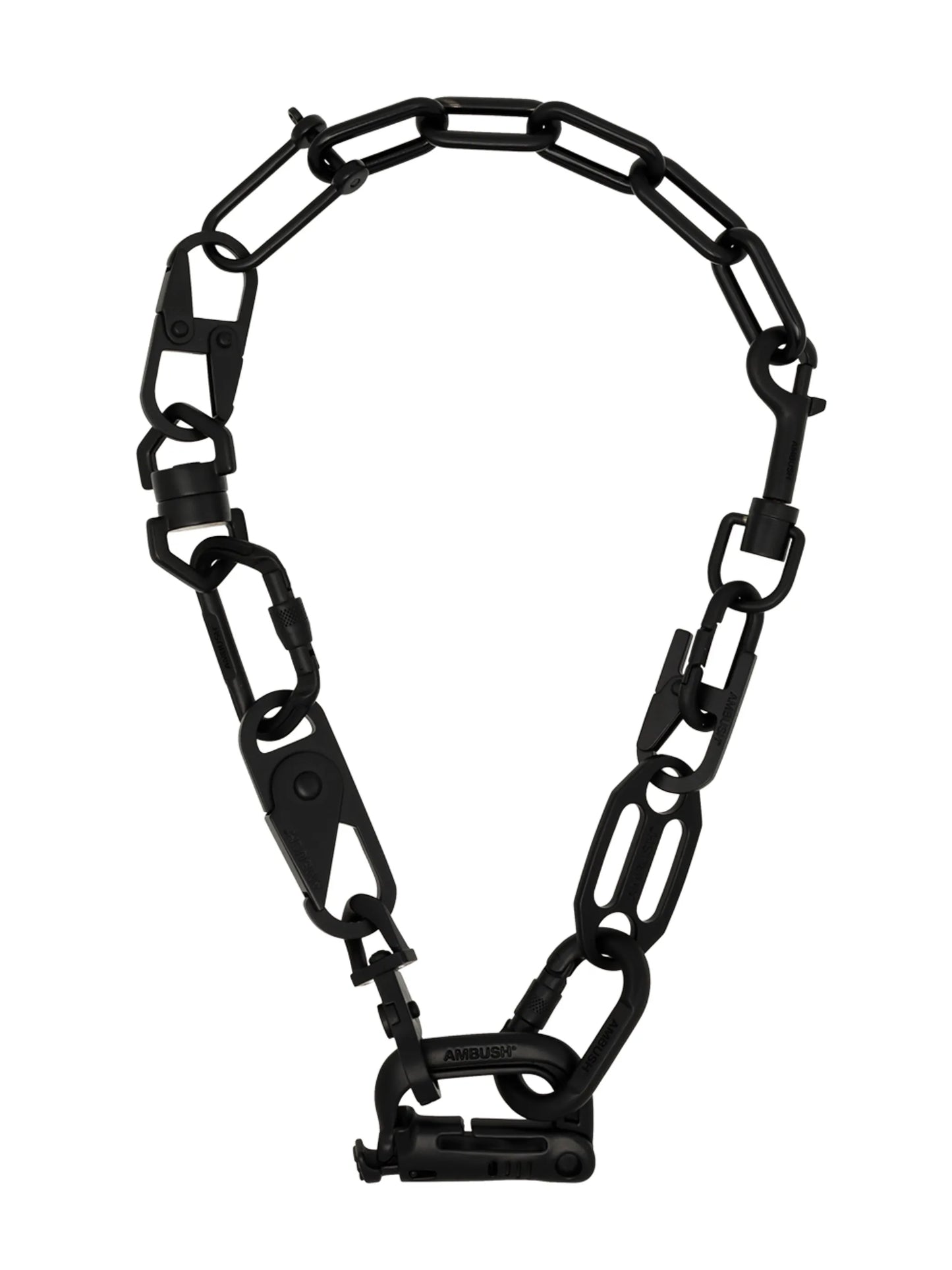 Carabiner chain necklace