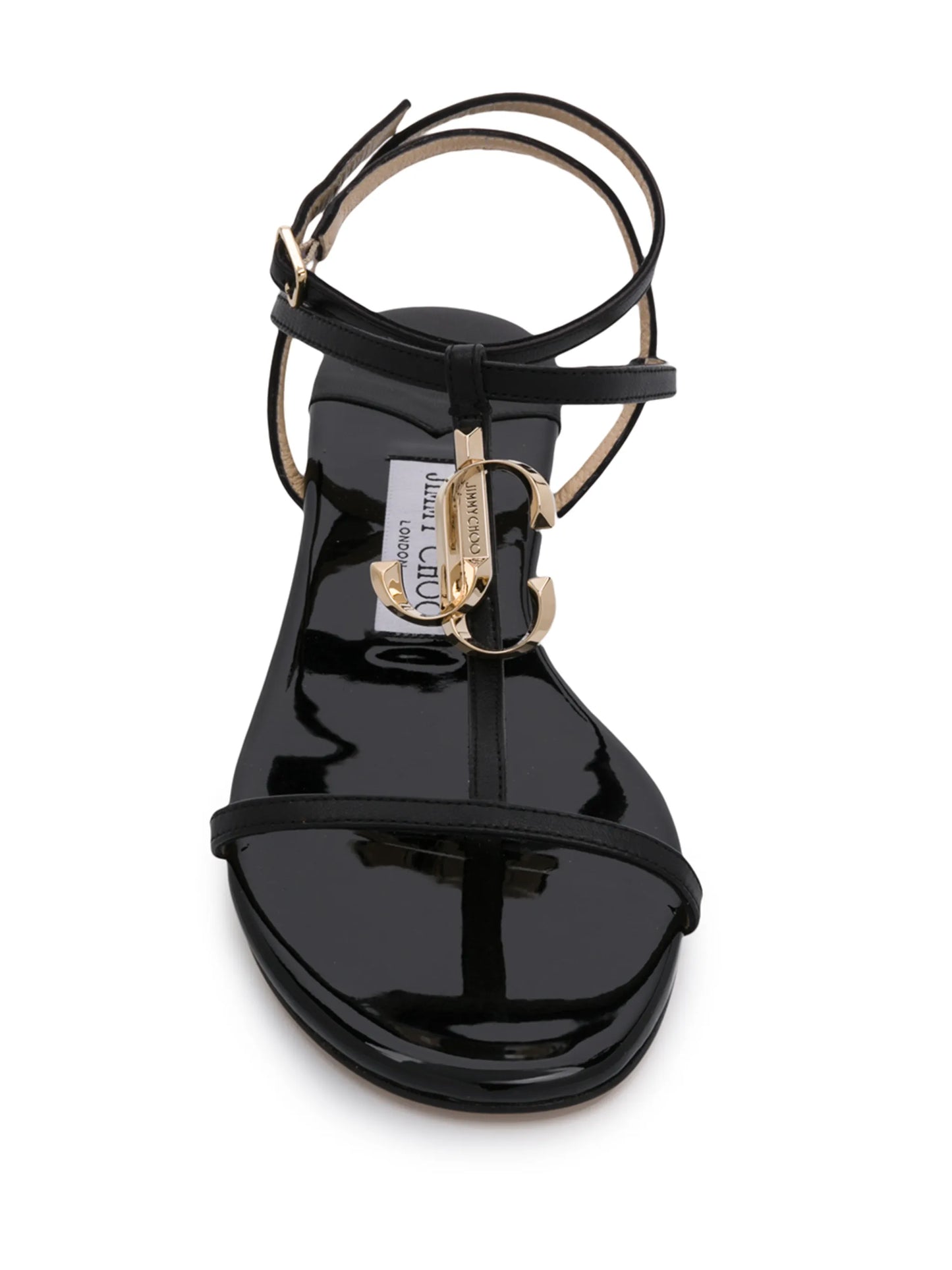 Alodie logo flat sandals