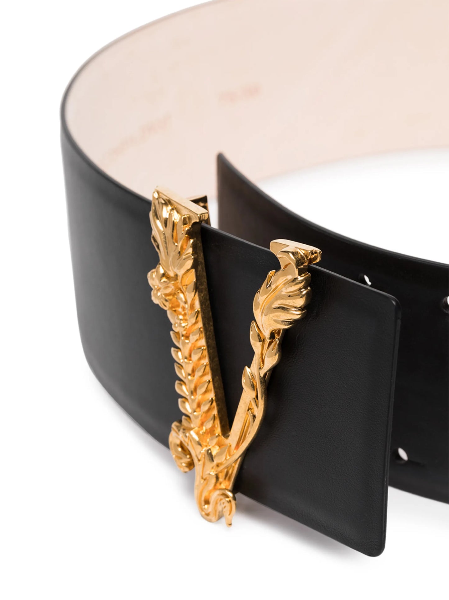 Virtue leather belt