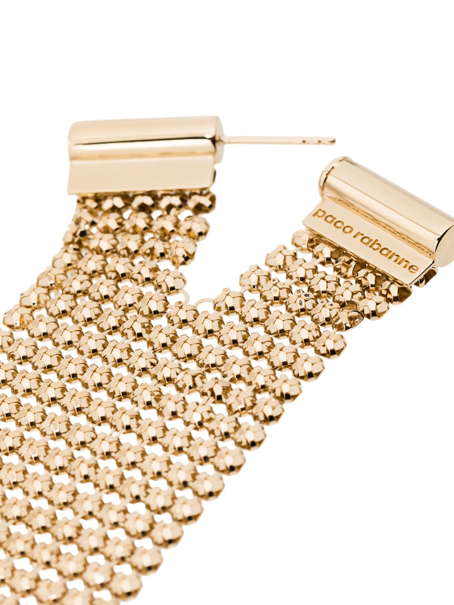 chainmail single earring