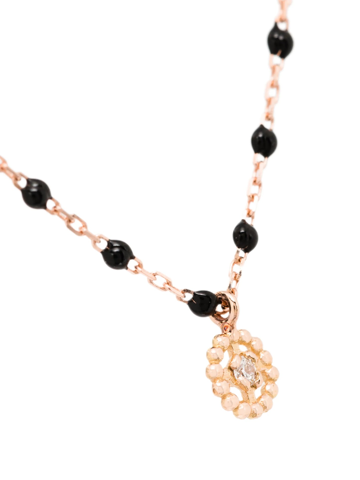Lucky 18kt rose gold necklace