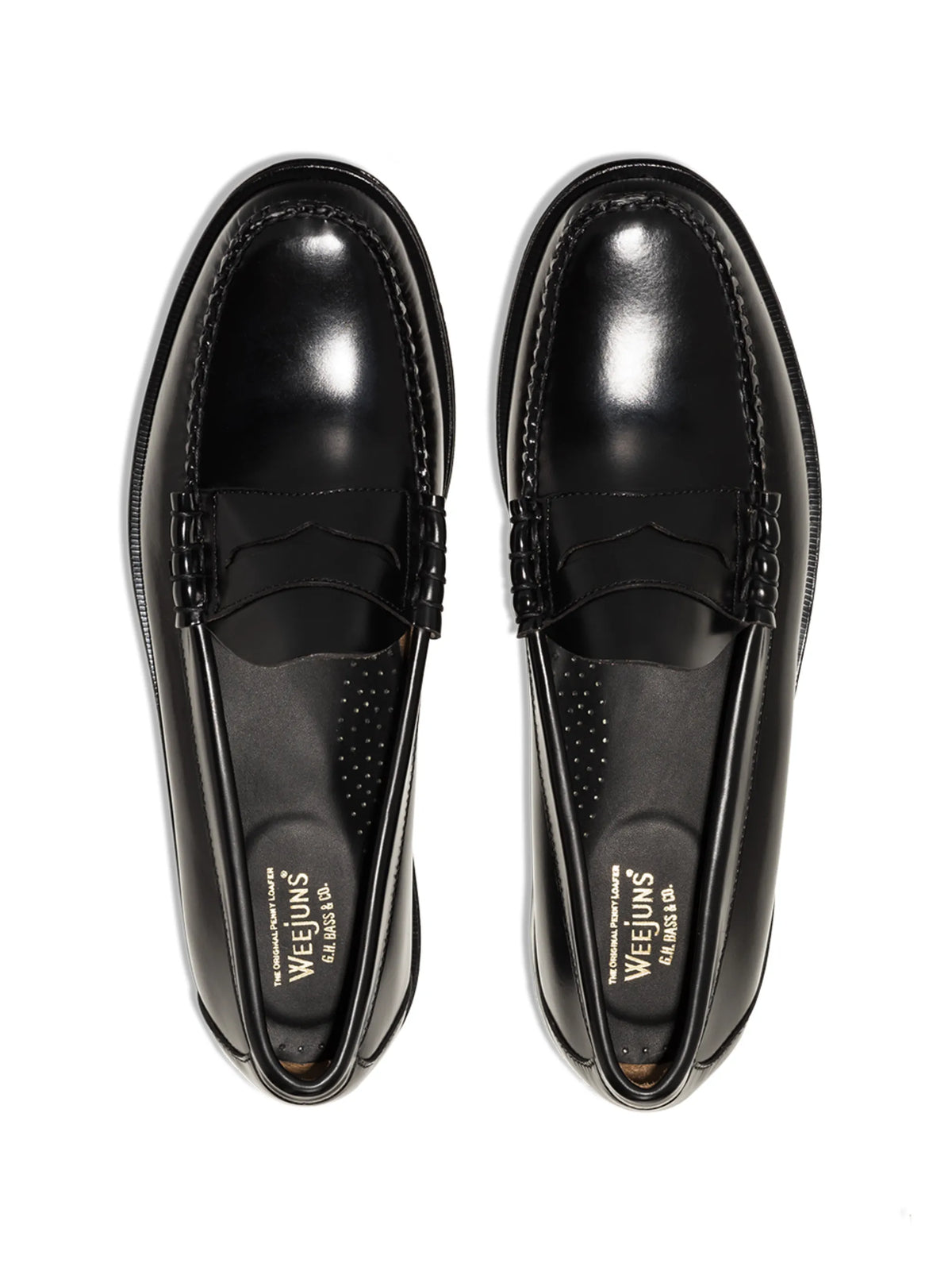 Weejuns Larson Penny loafers in black leather