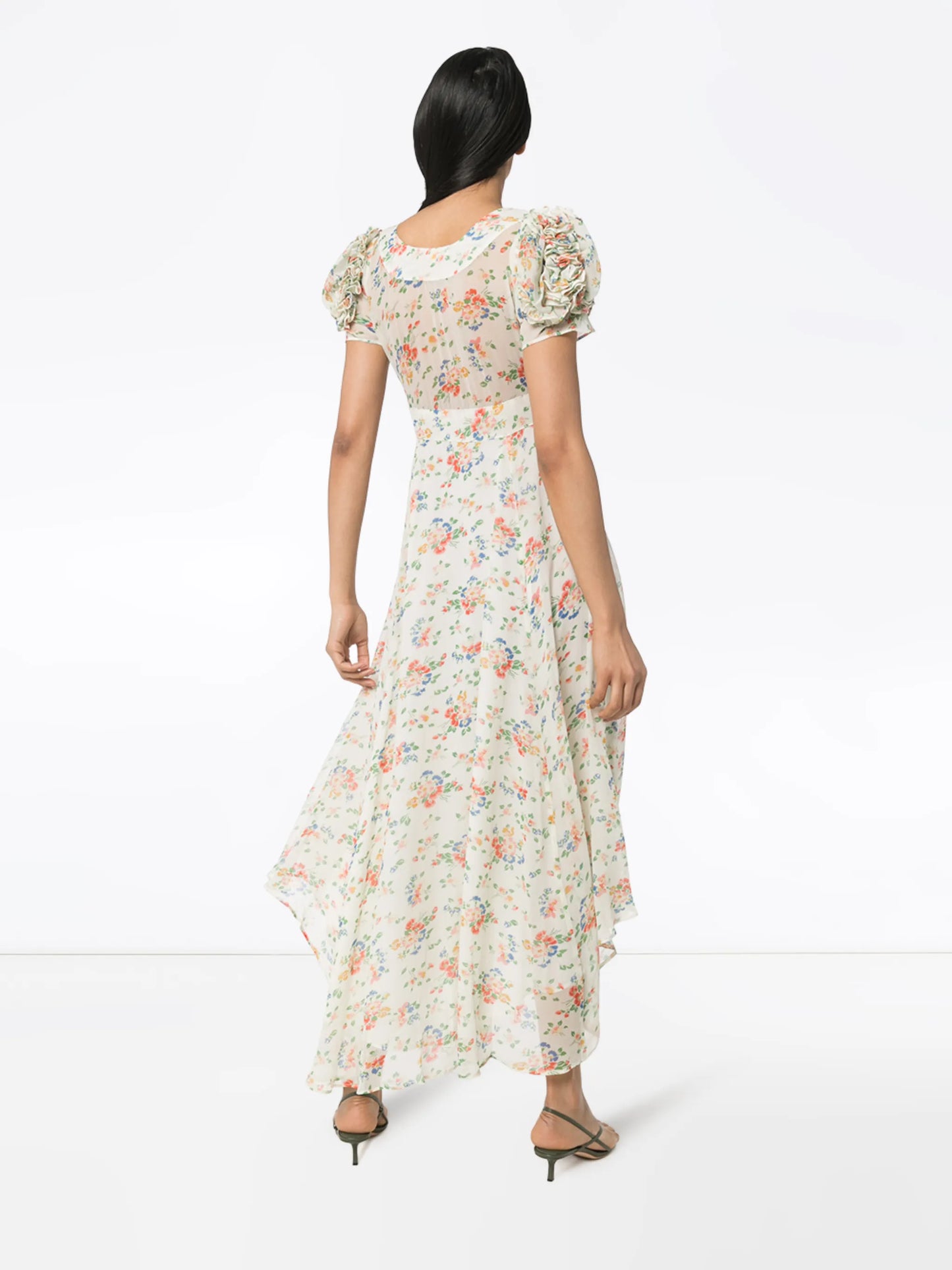 Clemence floral-print maxi dress
